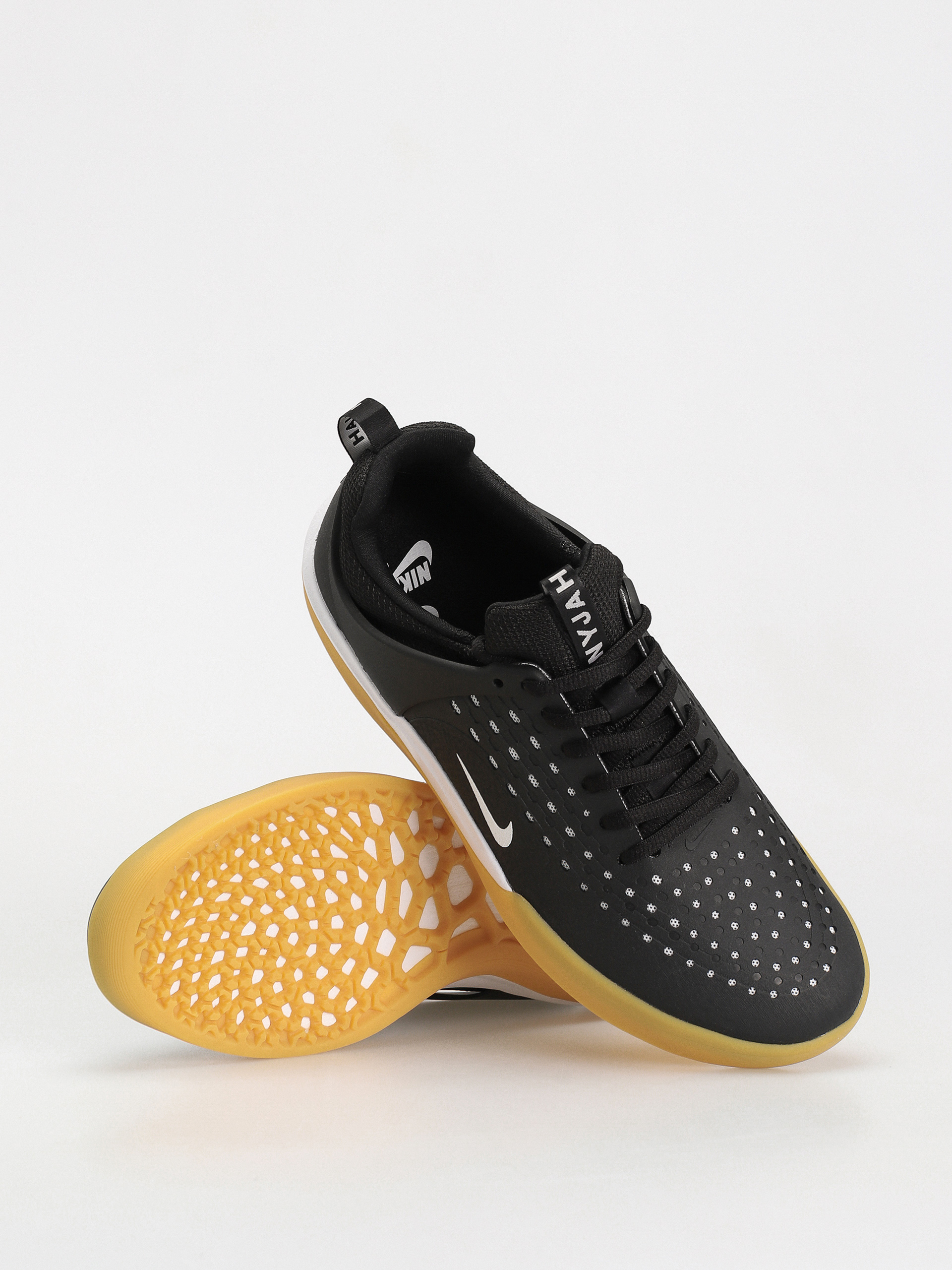 Nike SB Zoom Nyjah 3 Cipők (black/white black white)
