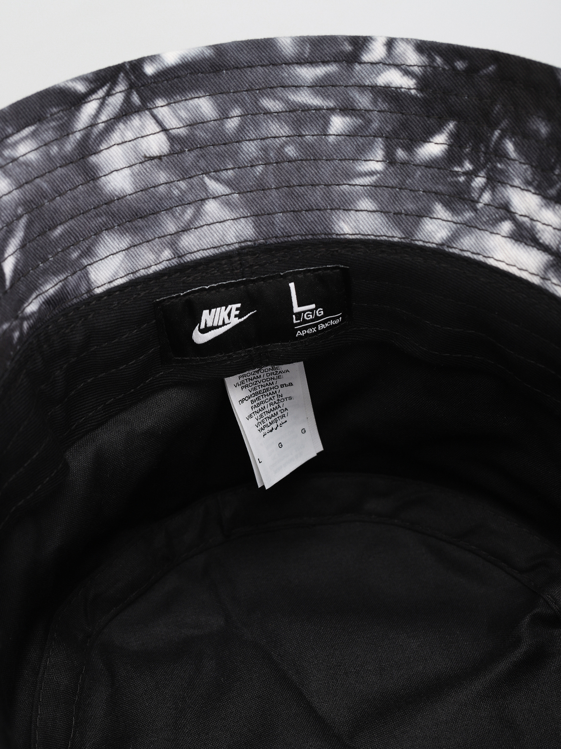 Nike SB Apex Sq Tie Dye L Kalap (black/wolf grey/white)