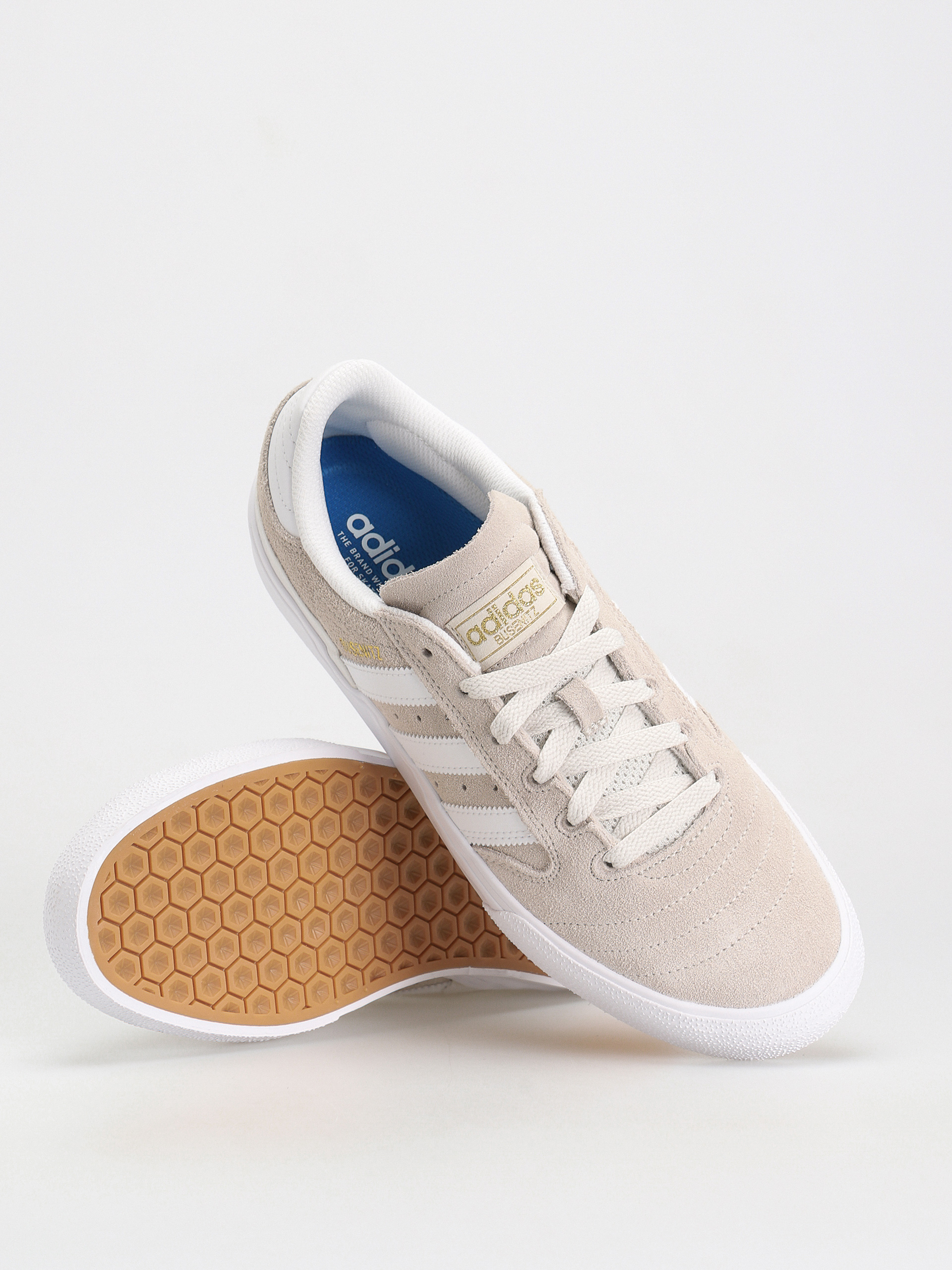 adidas Busenitz Vulc II Cipők (crywht/ftwwht/goldmt)