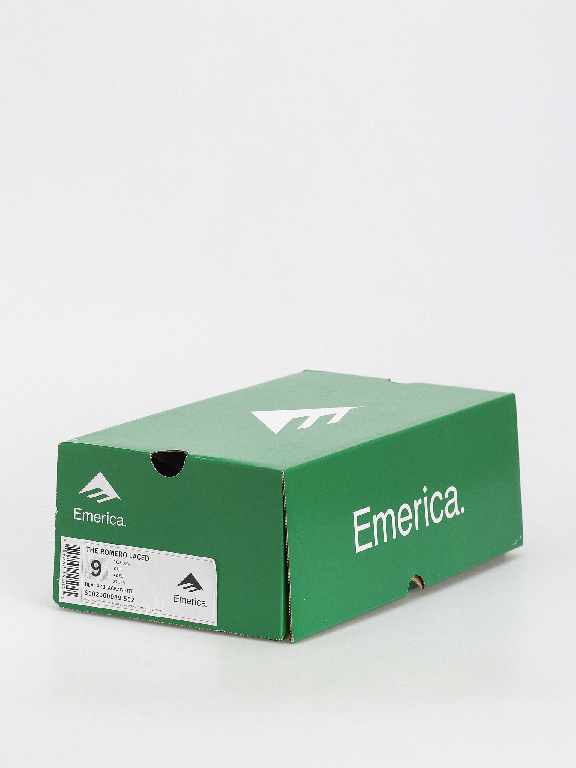 Emerica The Romero Laced Cipők (black/black/white)