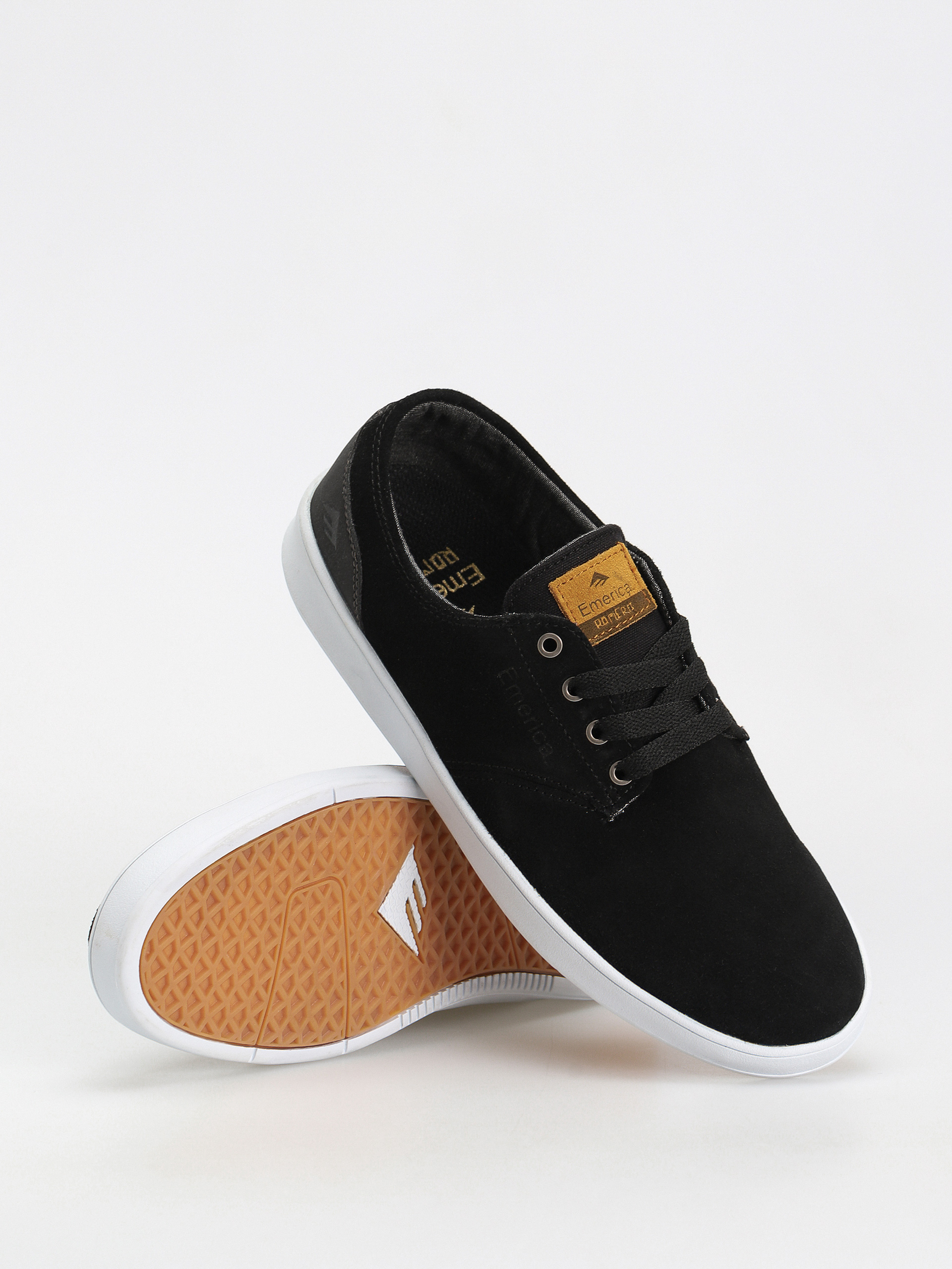 Emerica The Romero Laced Cipők (black/black/white)