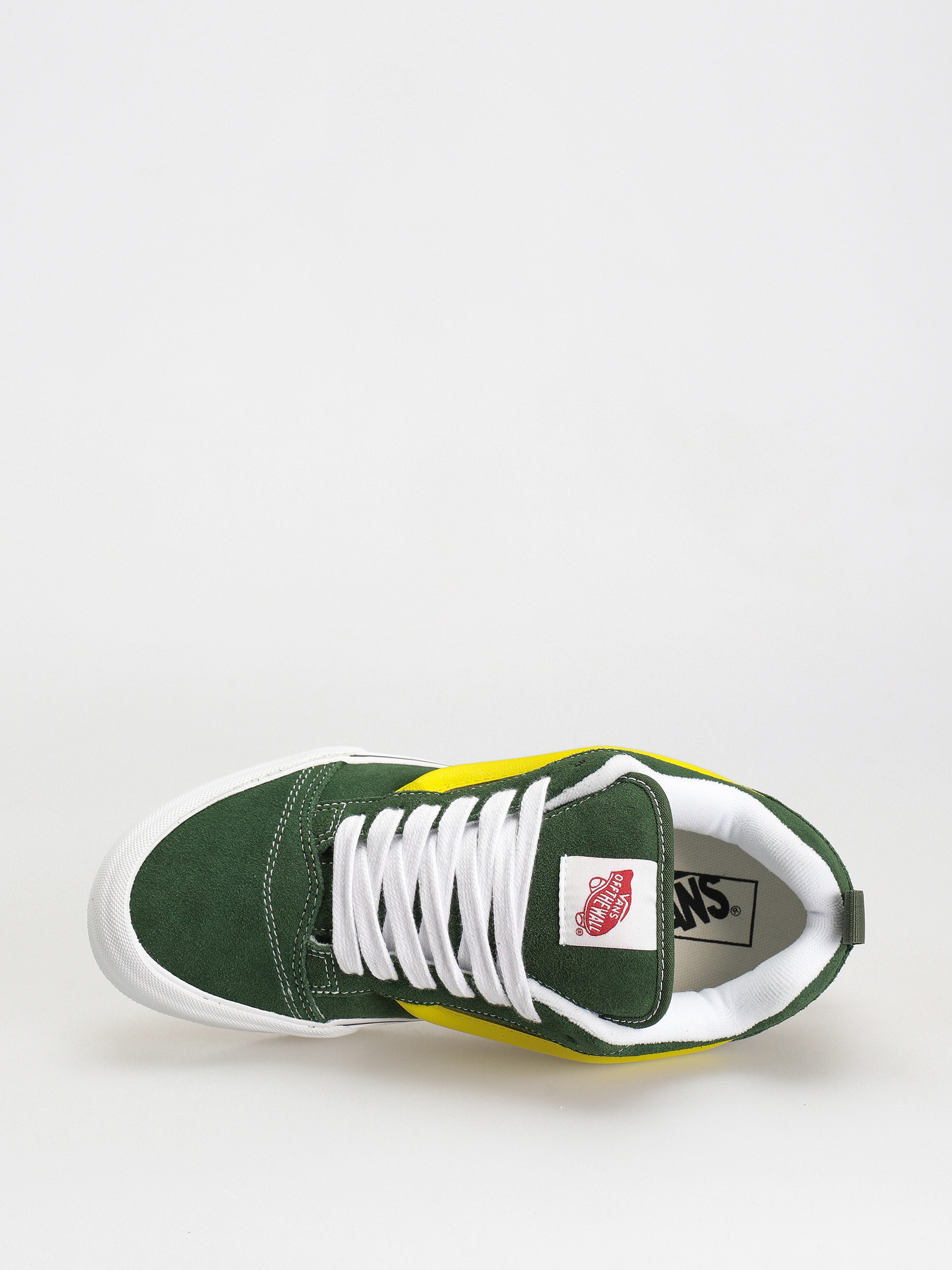 Vans Knu Skool Cipők (green/true white)