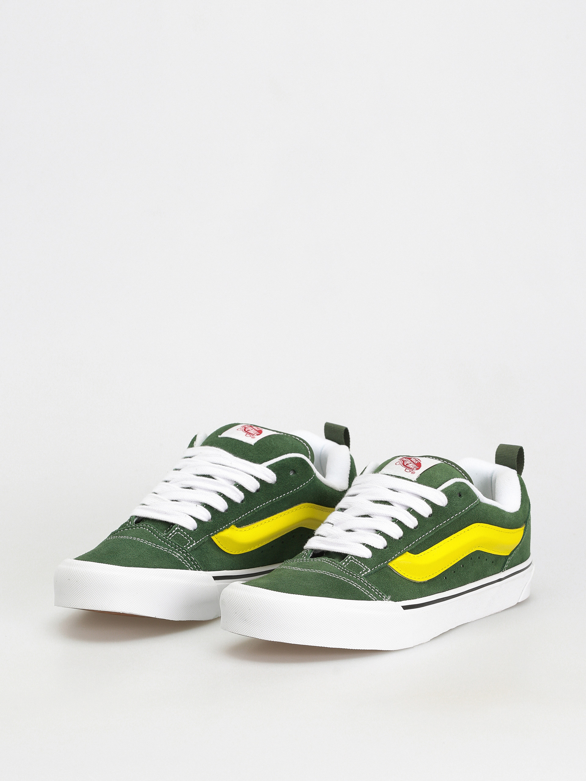 Vans Knu Skool Cipők (green/true white)