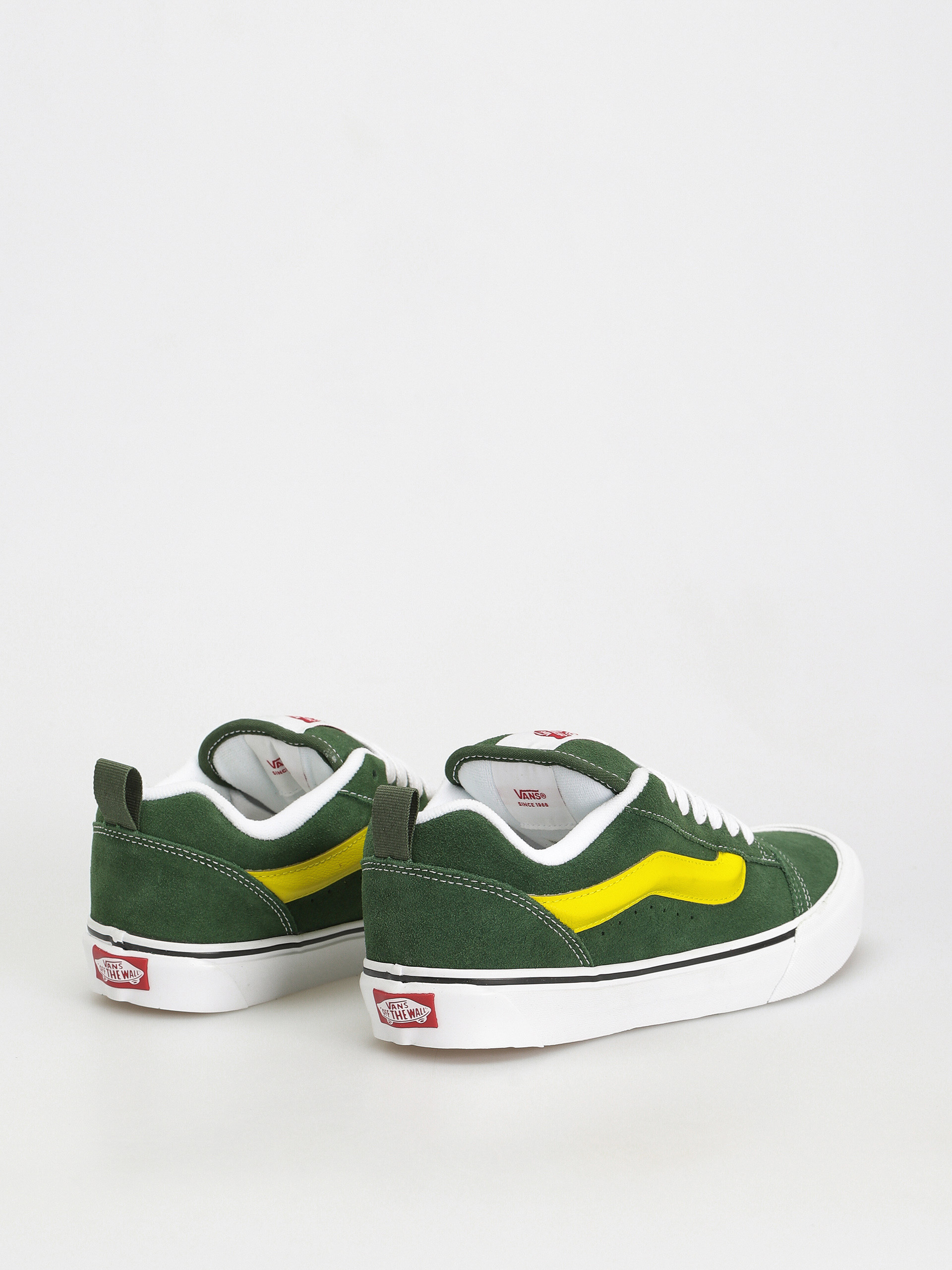 Vans Knu Skool Cipők (green/true white)