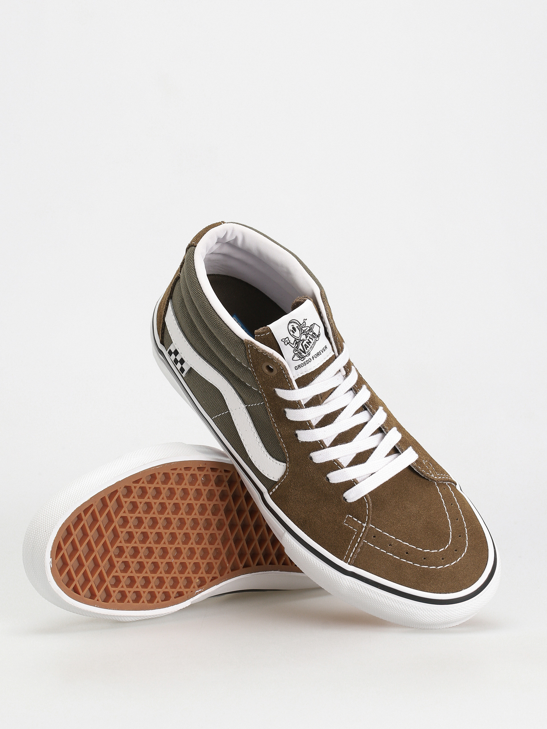 Vans Skate Grosso Mid Cipők (fatigue)