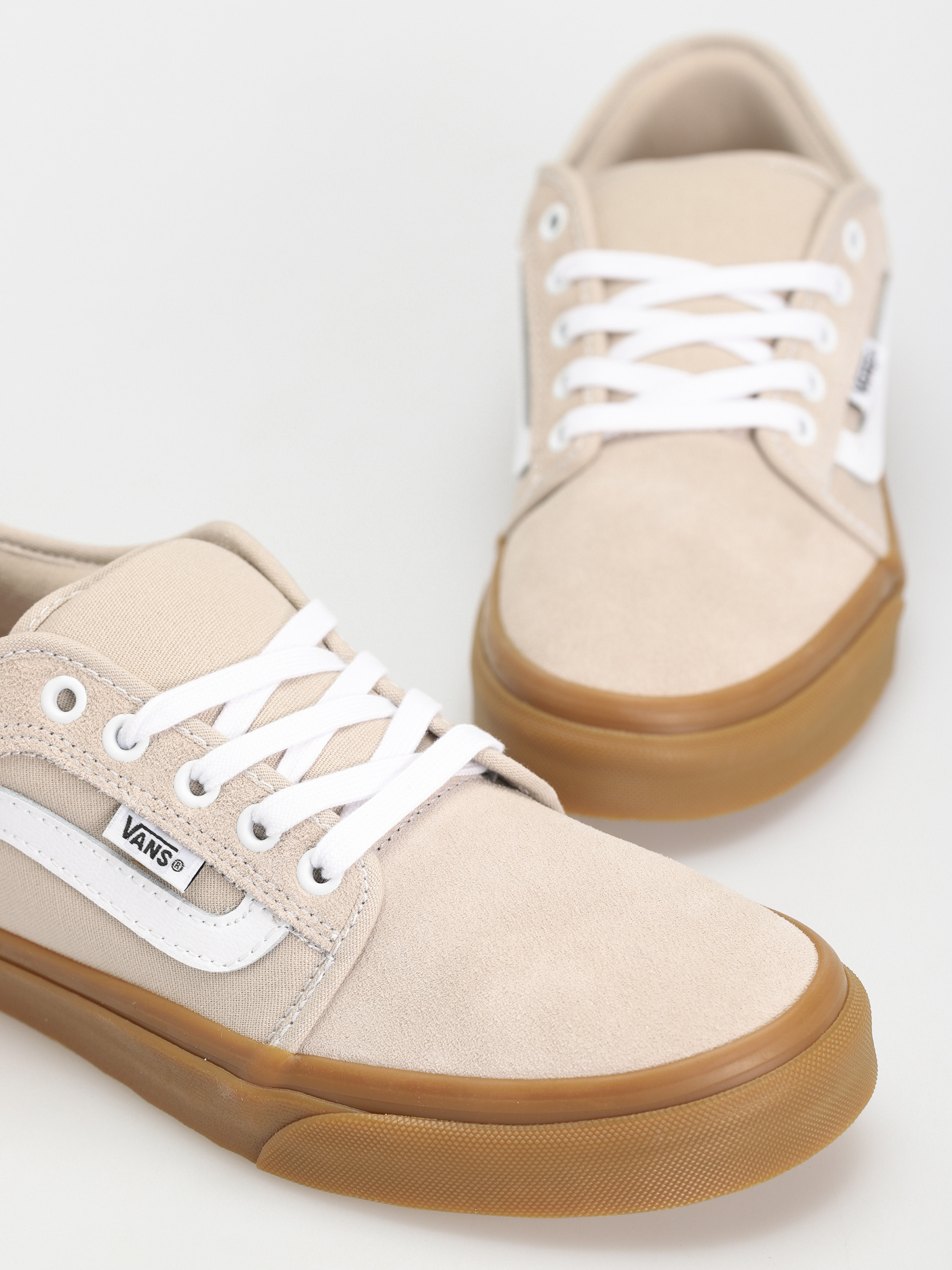 Vans Chukka Low Sidestripe Cipők (french oak)