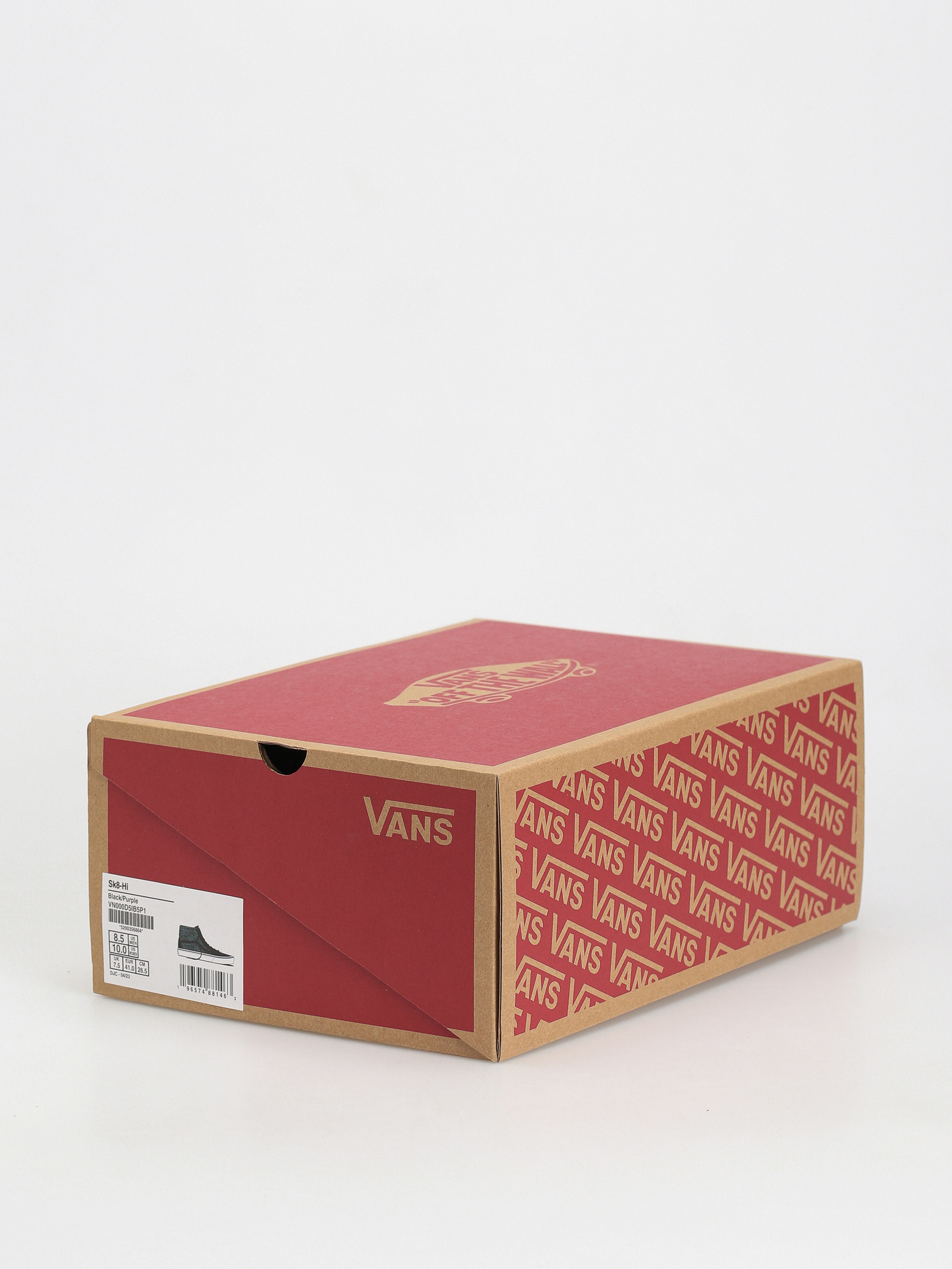 Vans Sk8 Hi Cipők (black/purple)