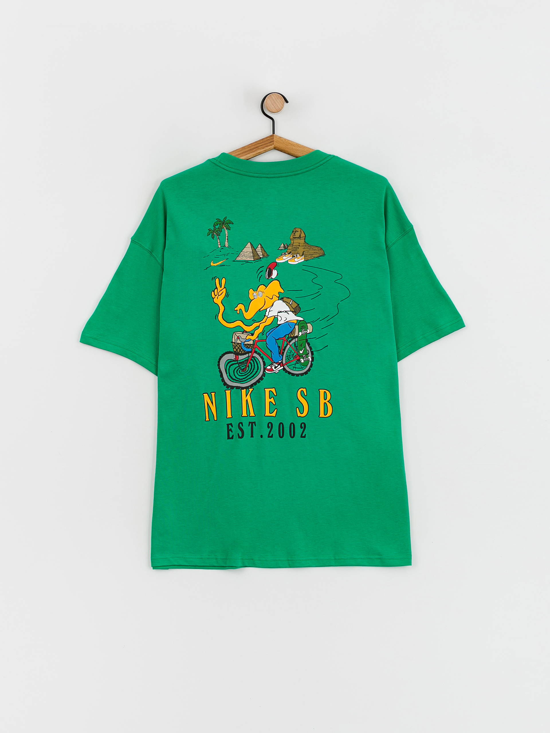 Nike SB Bike Day póló (stadium green)