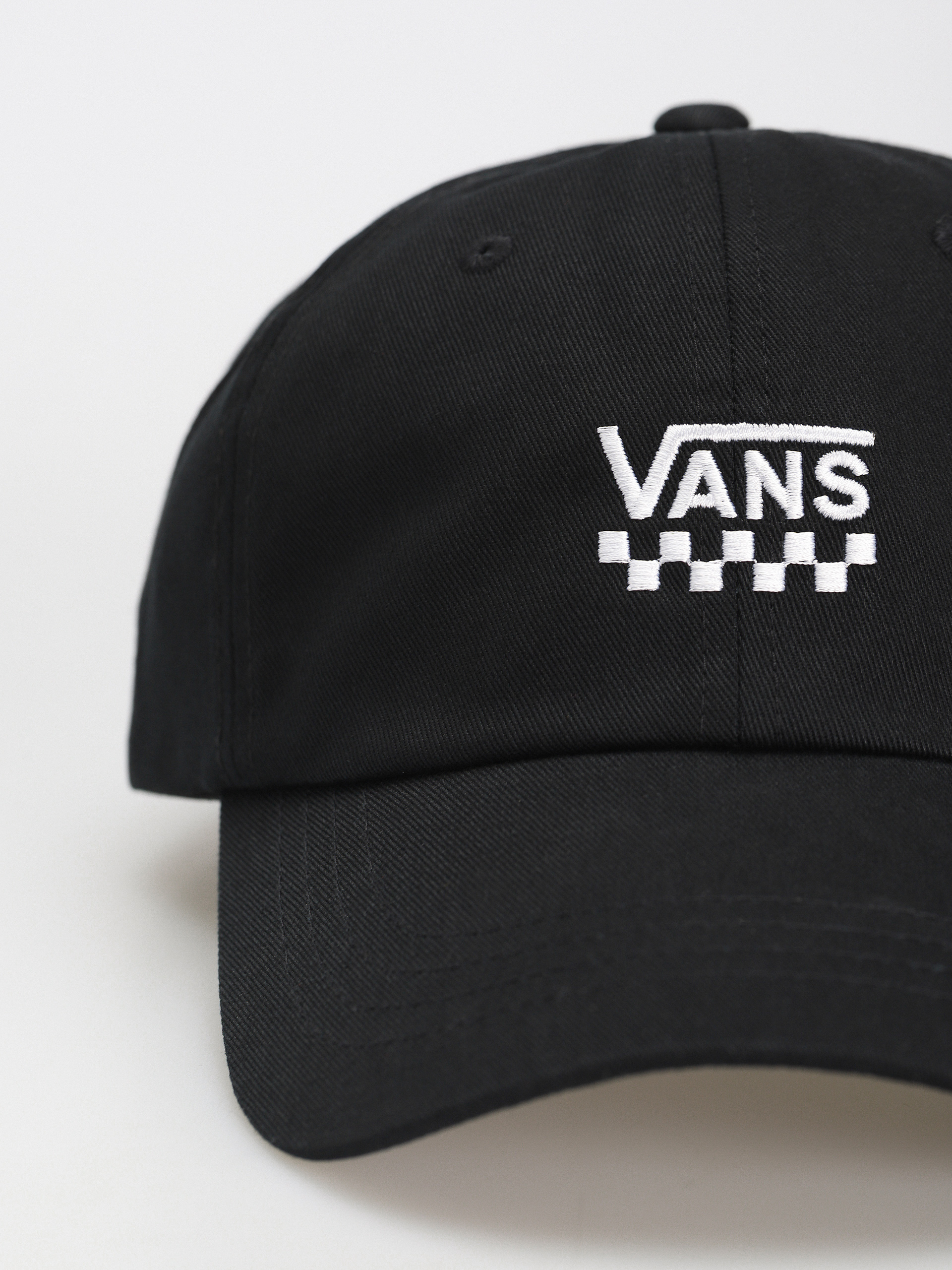 Vans Checked Curved Bill Jockey Baseball sapka (black)
