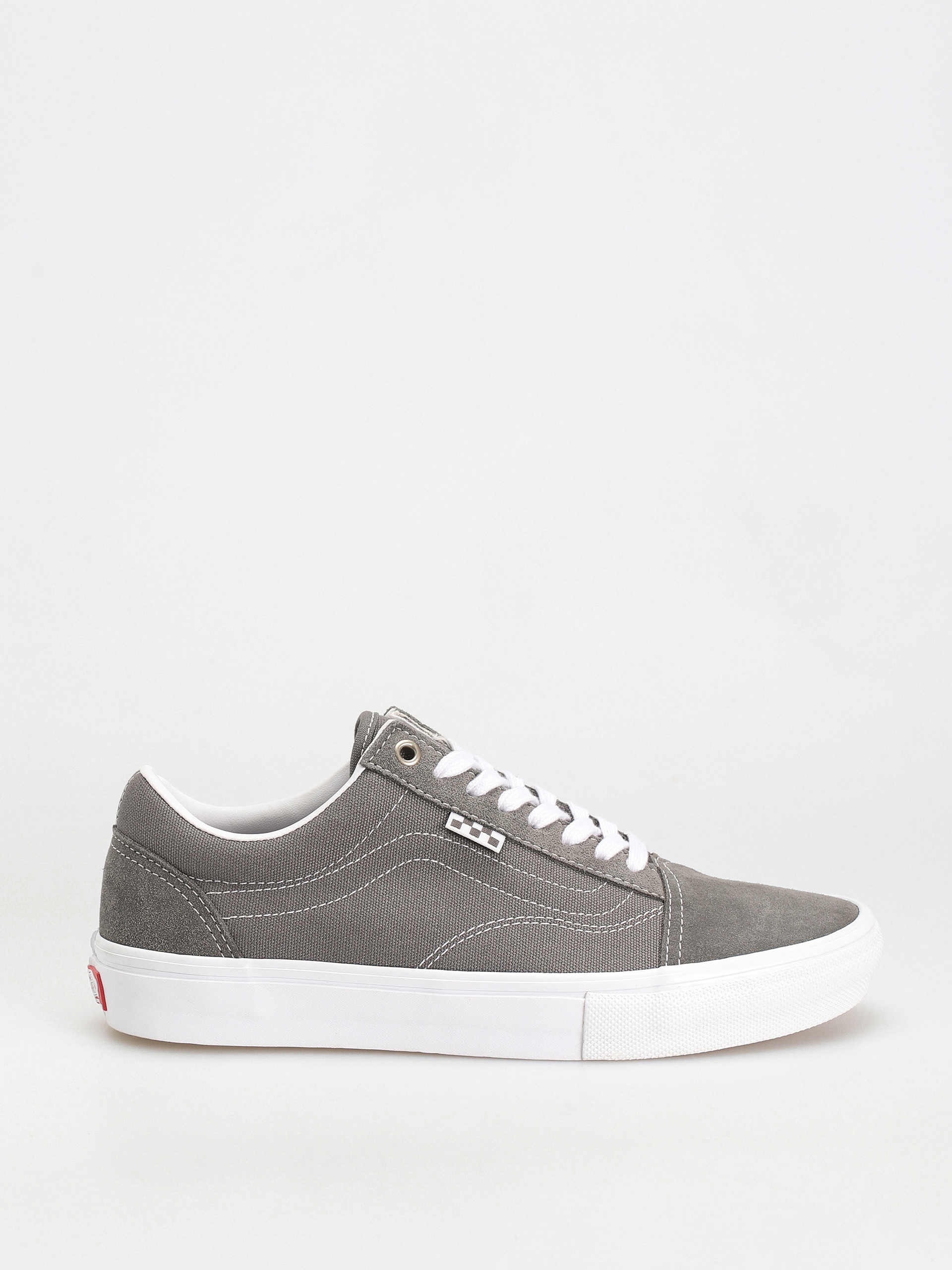 Vans Skate Old Skool Cipők (pewter/true white)