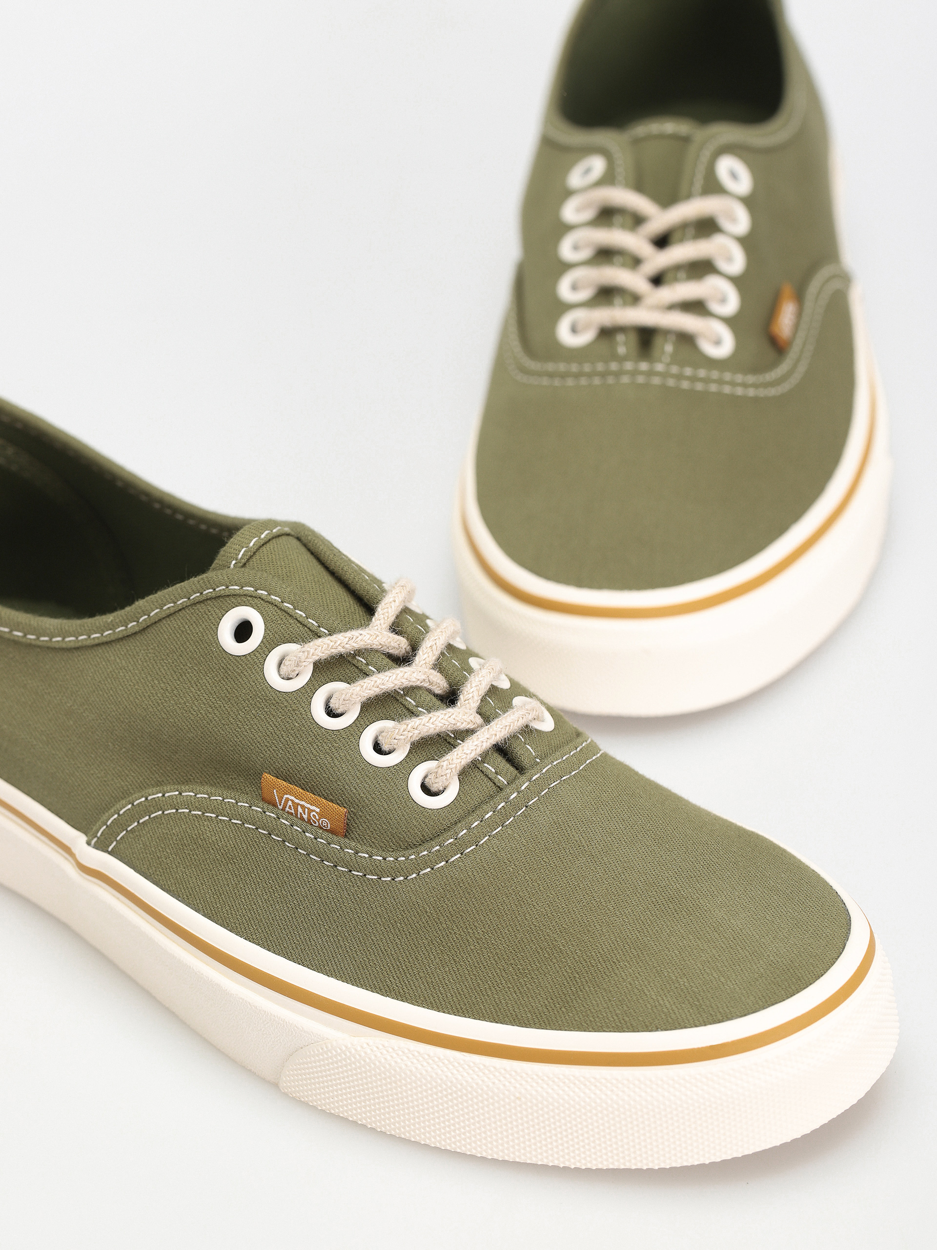 Vans Authentic Cipők (embroidered check loden green)