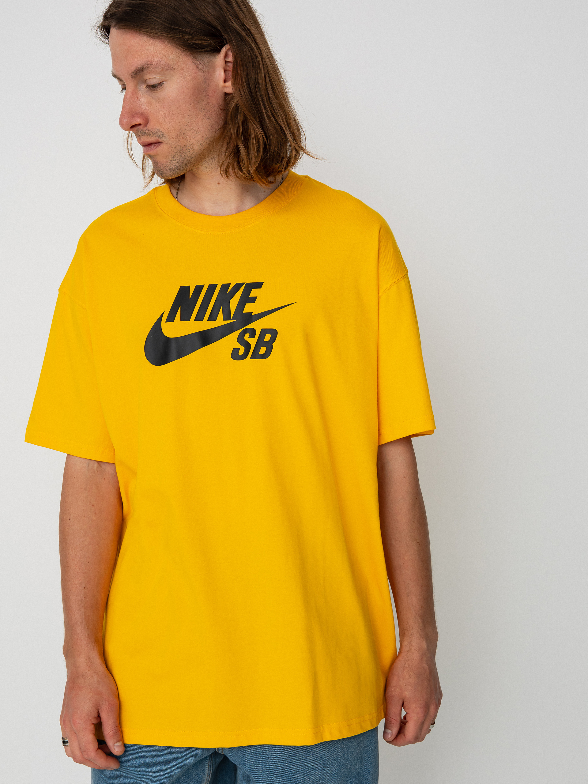Nike SB Logo HBR Ujjatlan felső (university gold)