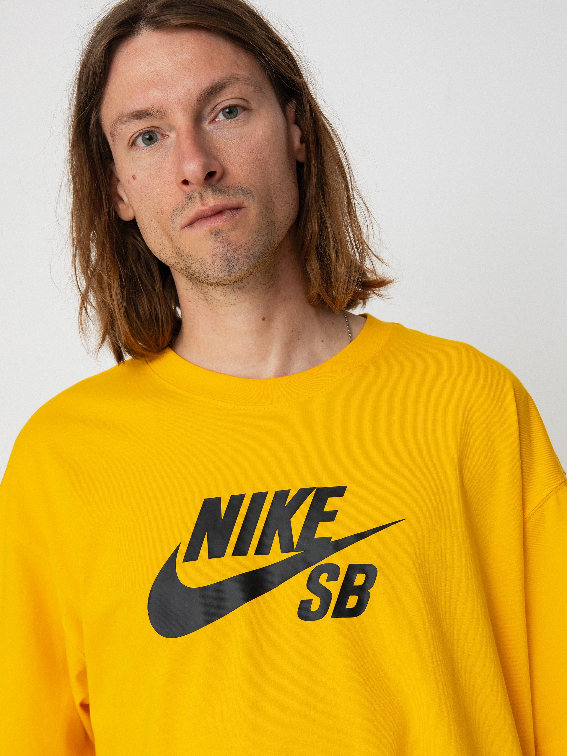Nike SB Logo HBR Ujjatlan felső (university gold)
