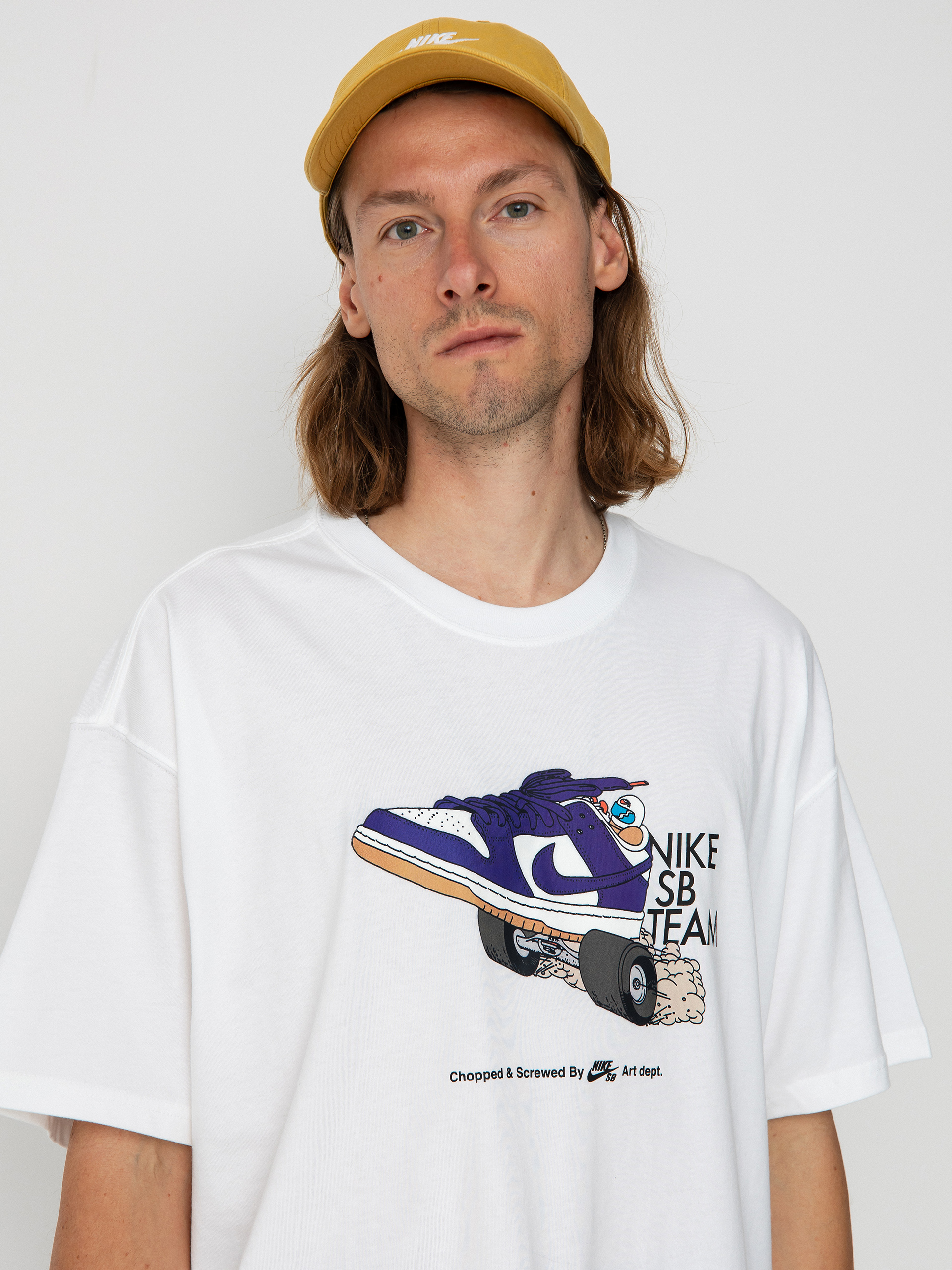 Nike SB Dunkteam Ujjatlan felső (white)