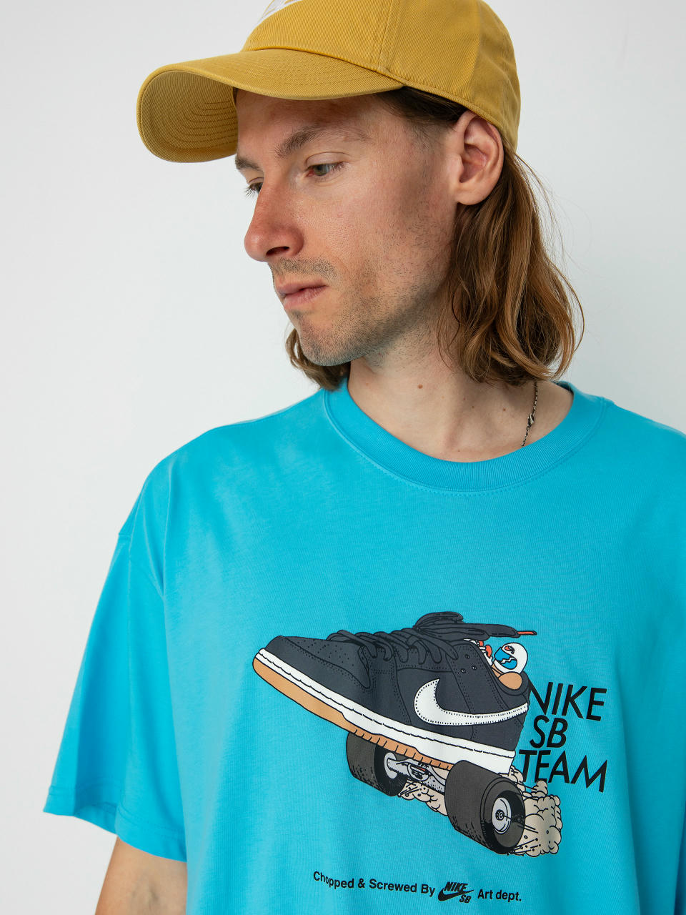 Nike SB Dunkteam Ujjatlan felső (baltic blue)