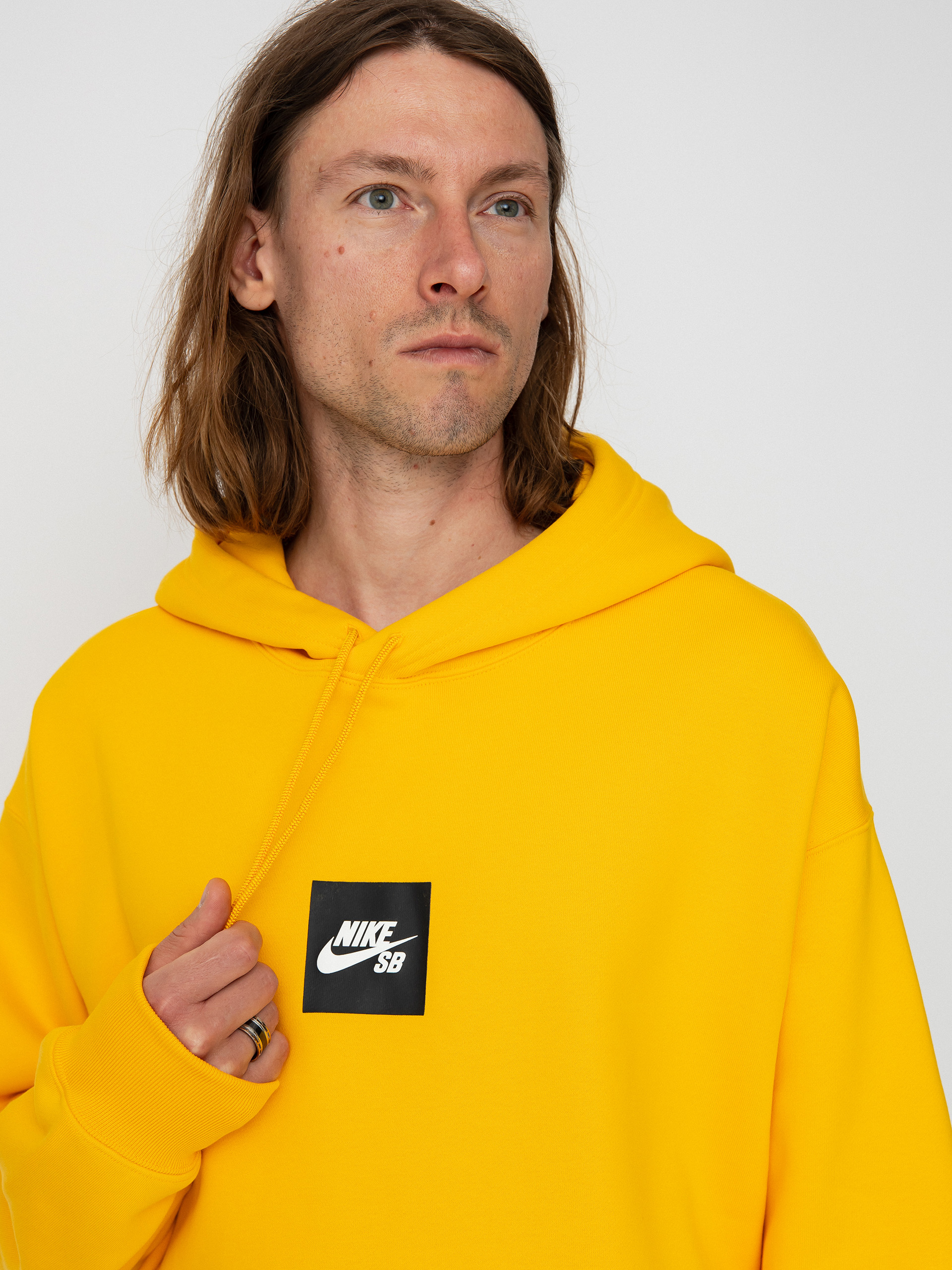 Nike SB Box Logo HD Pulóver (university gold)
