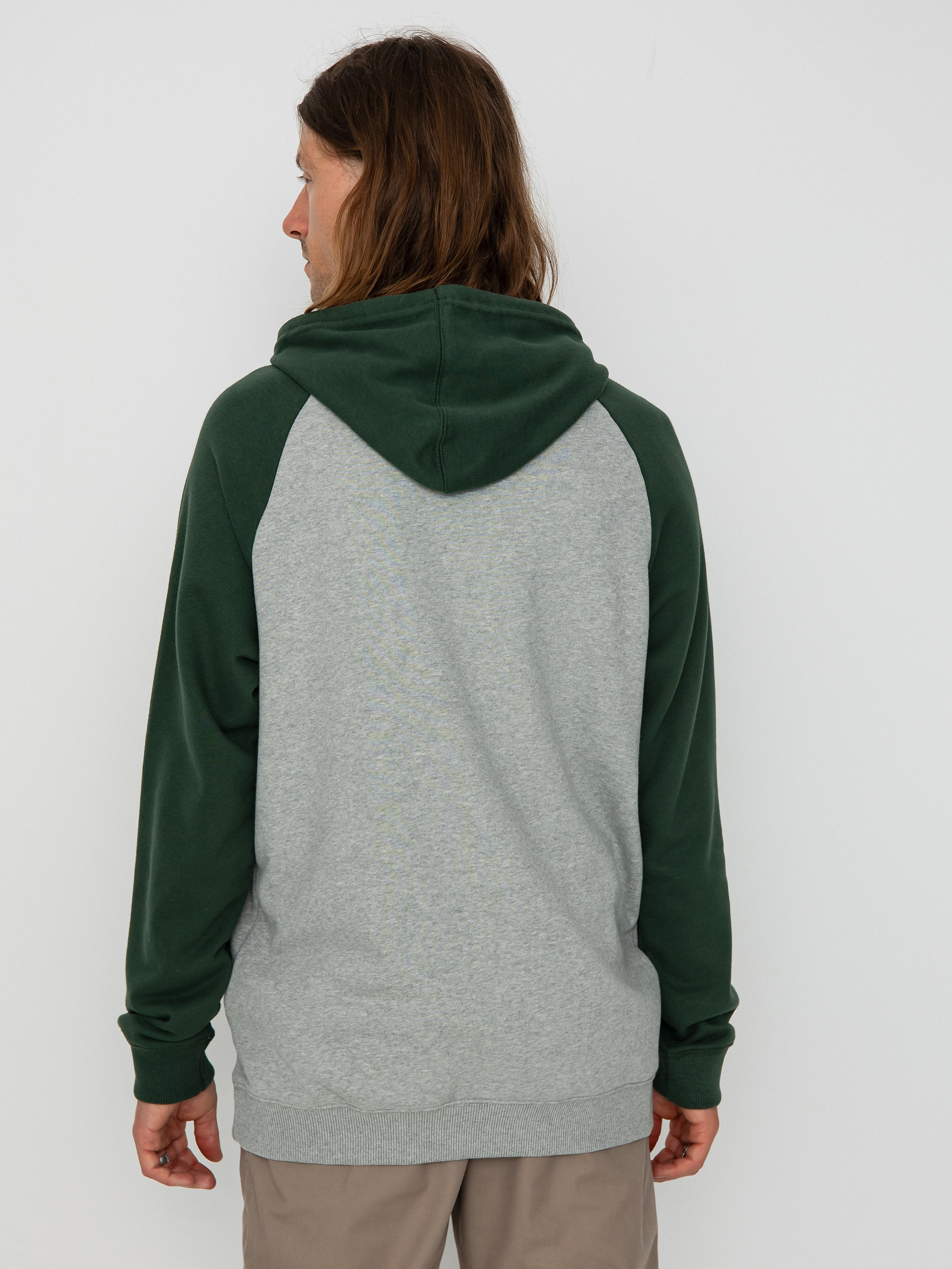 DC Star Pilot Raglan HD Pulóver (heather grey/symr)