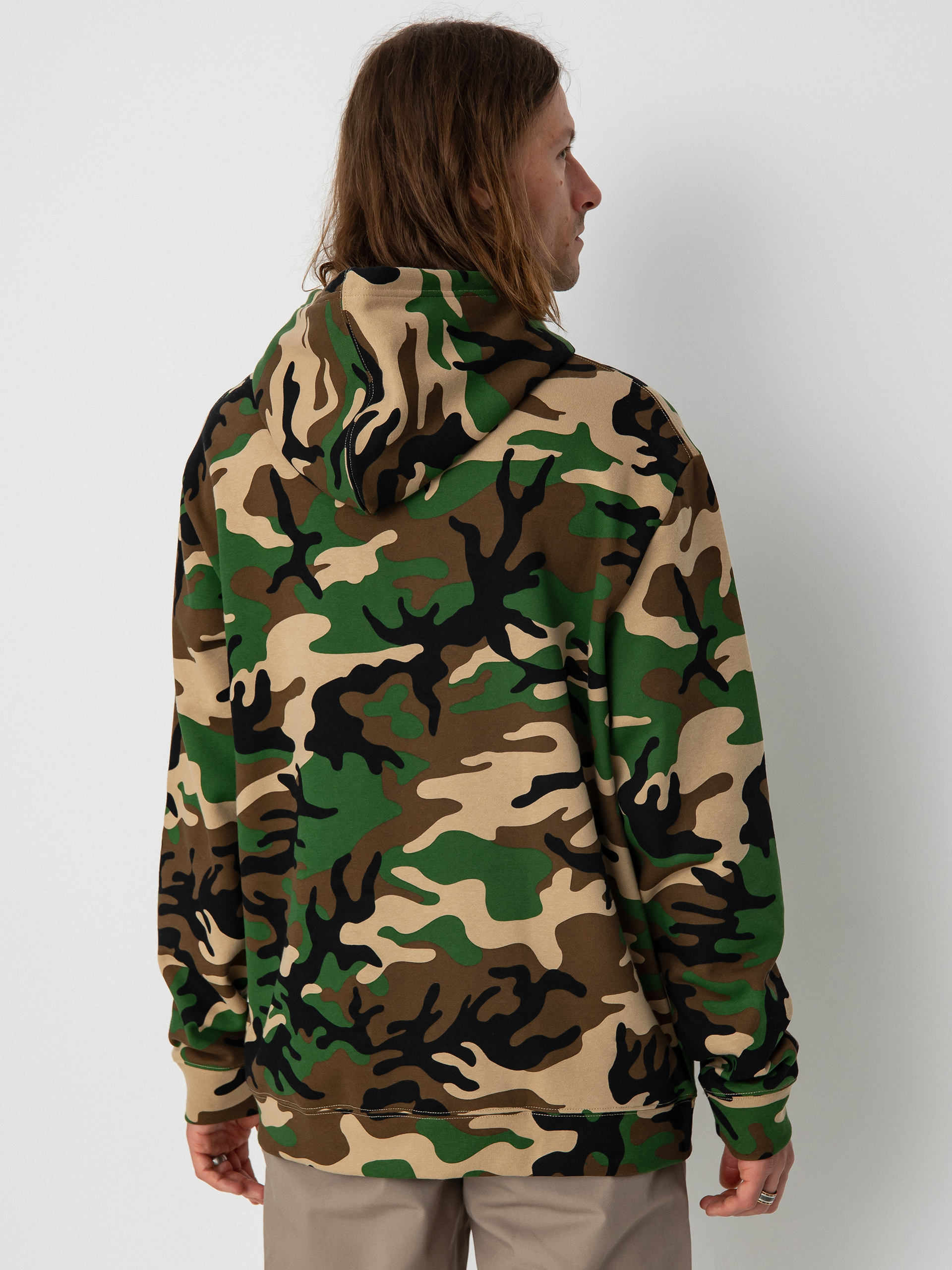 DC X Thrasher Kapucnis pulóver (army camo)