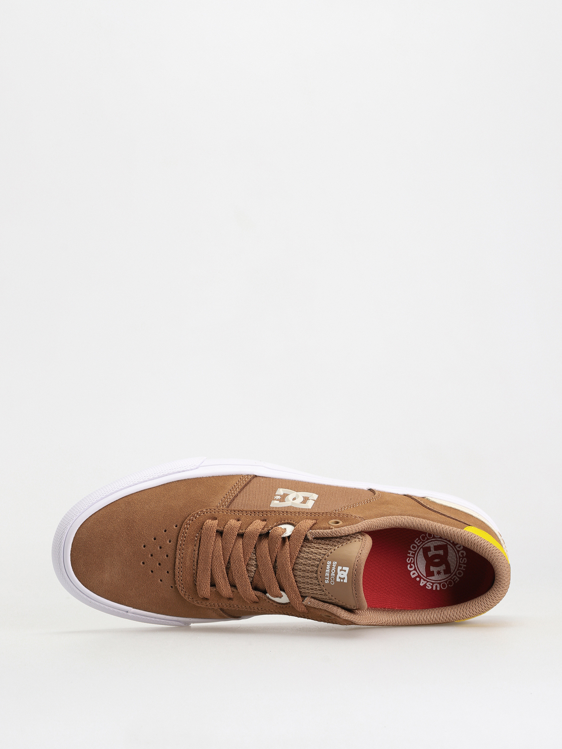 DC Teknic S Cipők (brown/yellow)