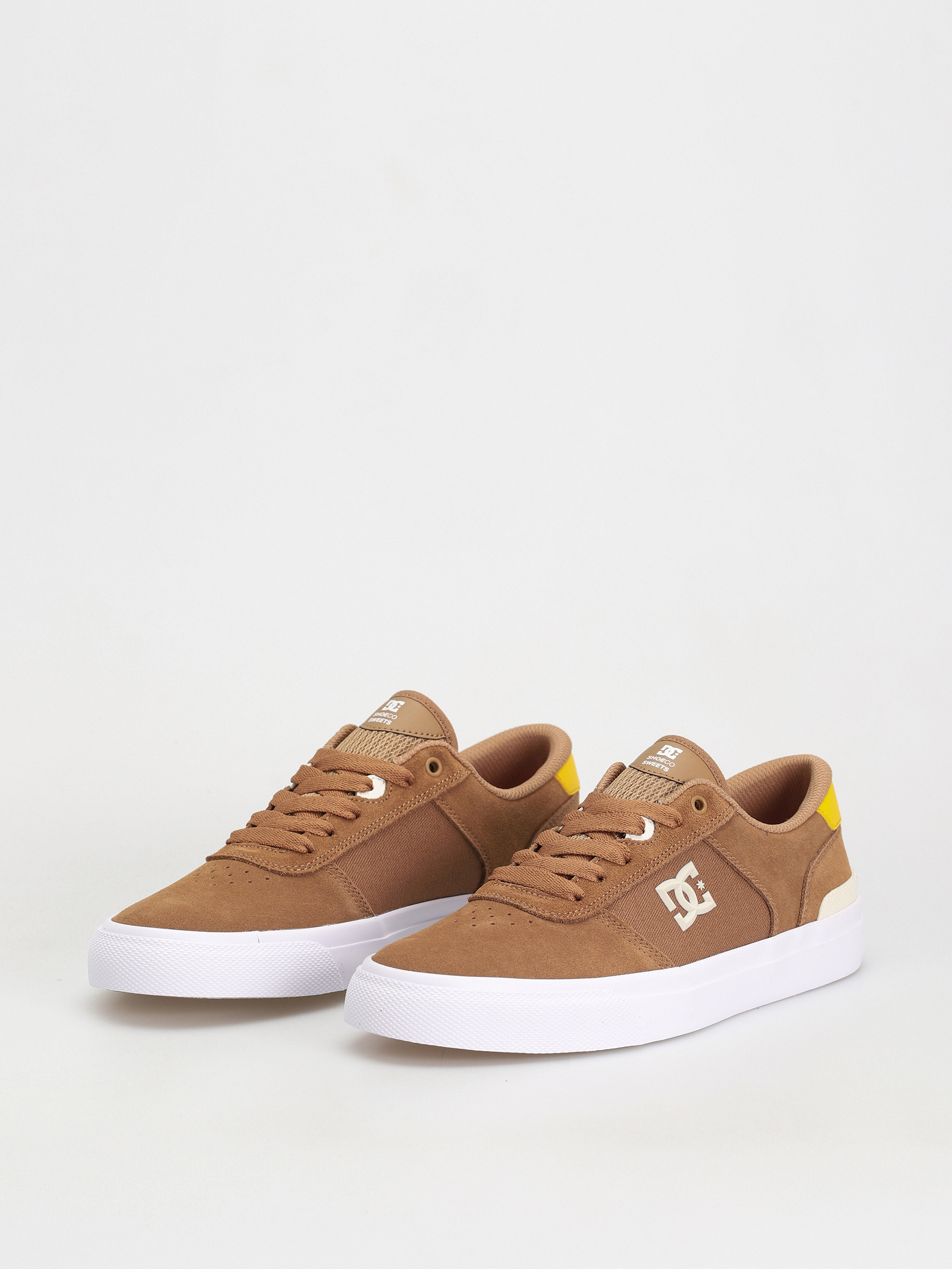 DC Teknic S Cipők (brown/yellow)