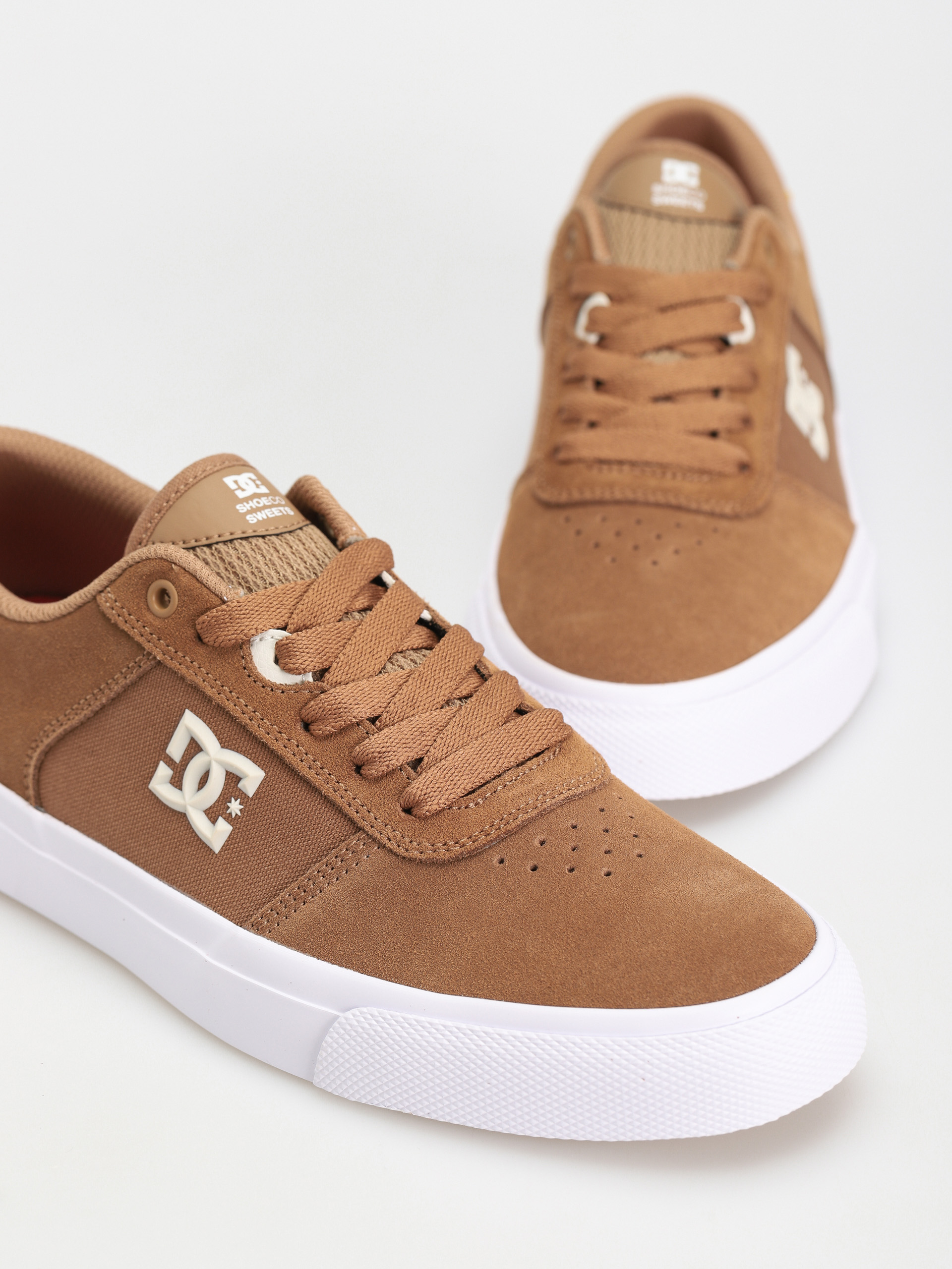 DC Teknic S Cipők (brown/yellow)