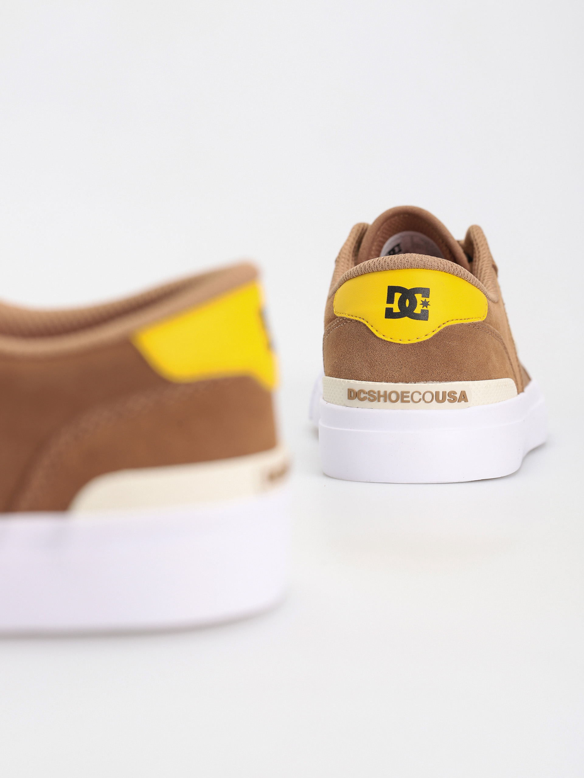 DC Teknic S Cipők (brown/yellow)