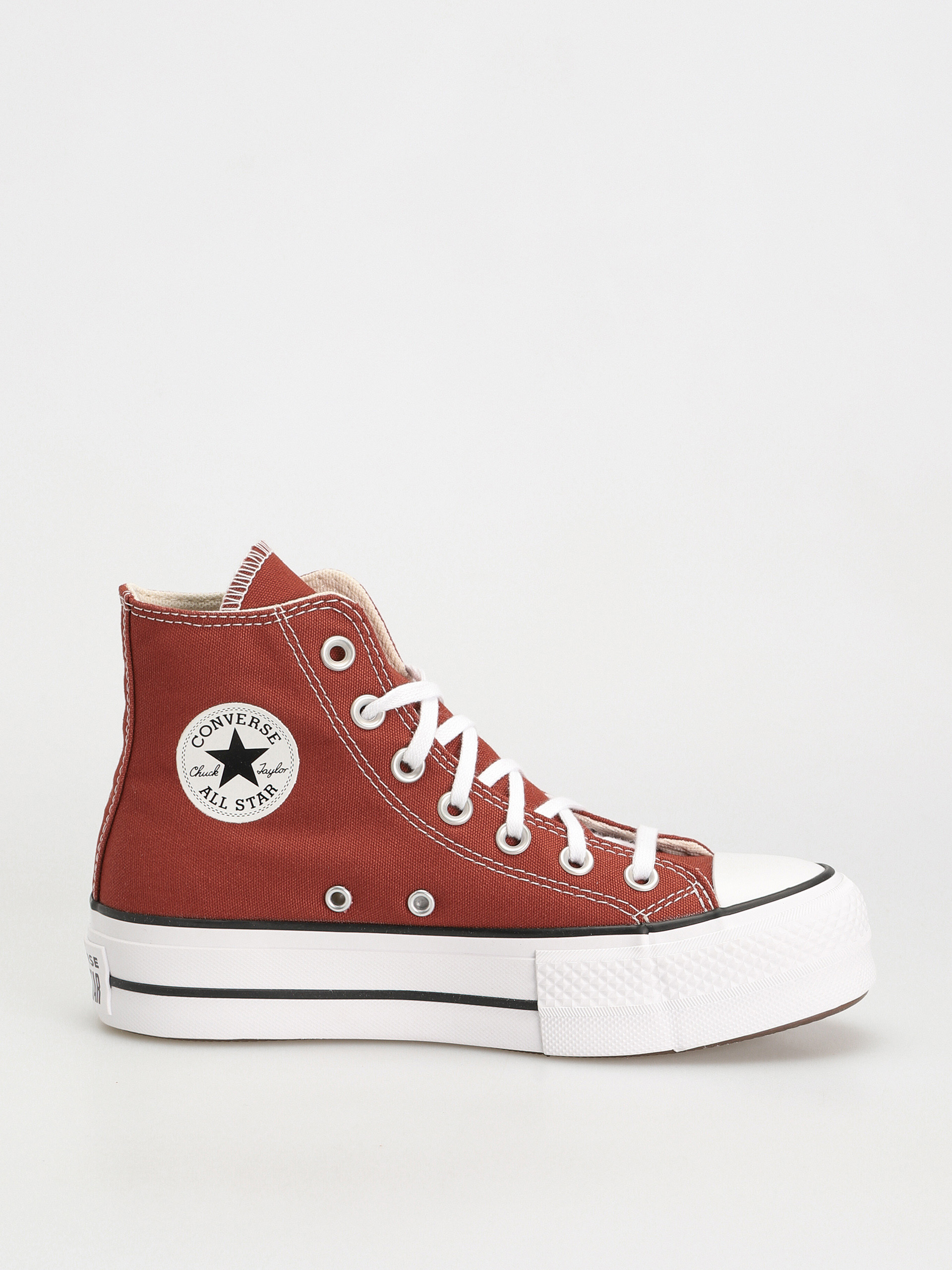 Converse Chuck Taylor All Star Lift Hi Tornacipők Wmn (ritual red/white/black)