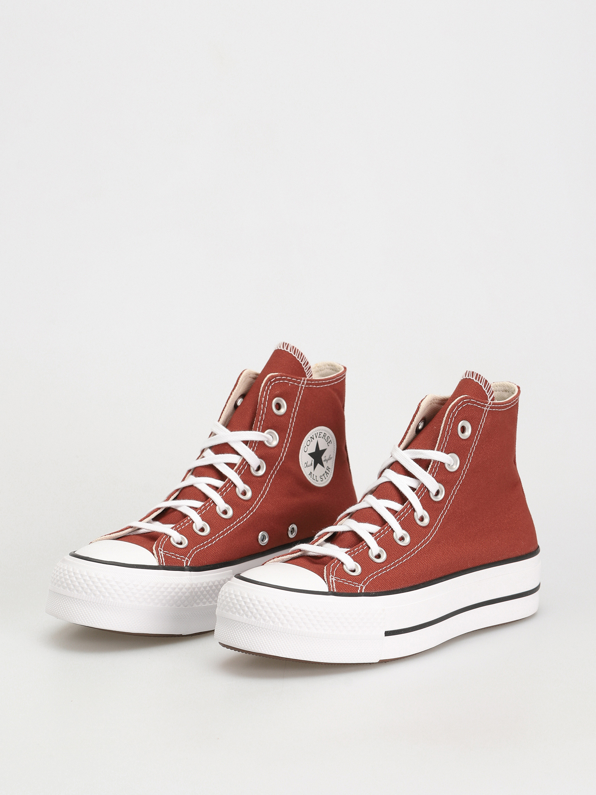 Converse Chuck Taylor All Star Lift Hi Tornacipők Wmn (ritual red/white/black)