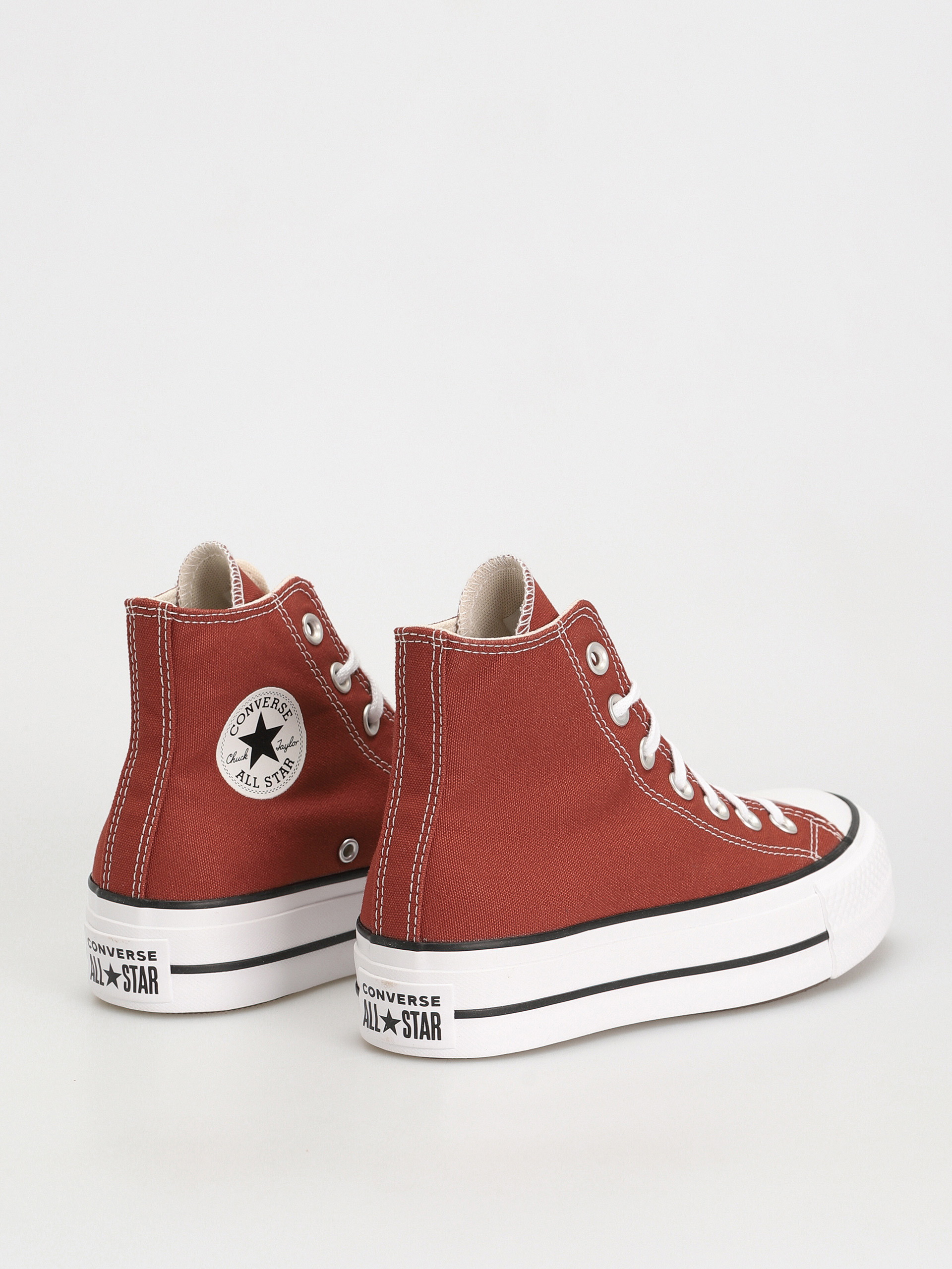 Converse Chuck Taylor All Star Lift Hi Tornacipők Wmn (ritual red/white/black)