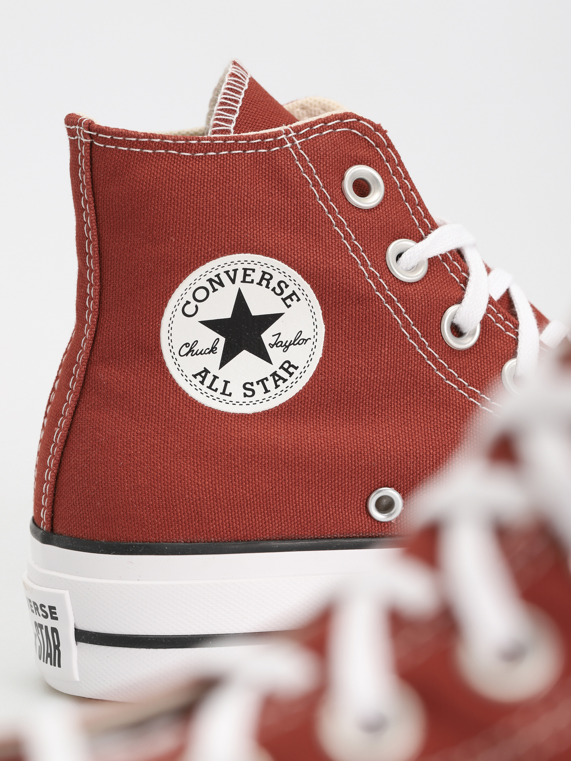 Converse Chuck Taylor All Star Lift Hi Tornacipők Wmn (ritual red/white/black)