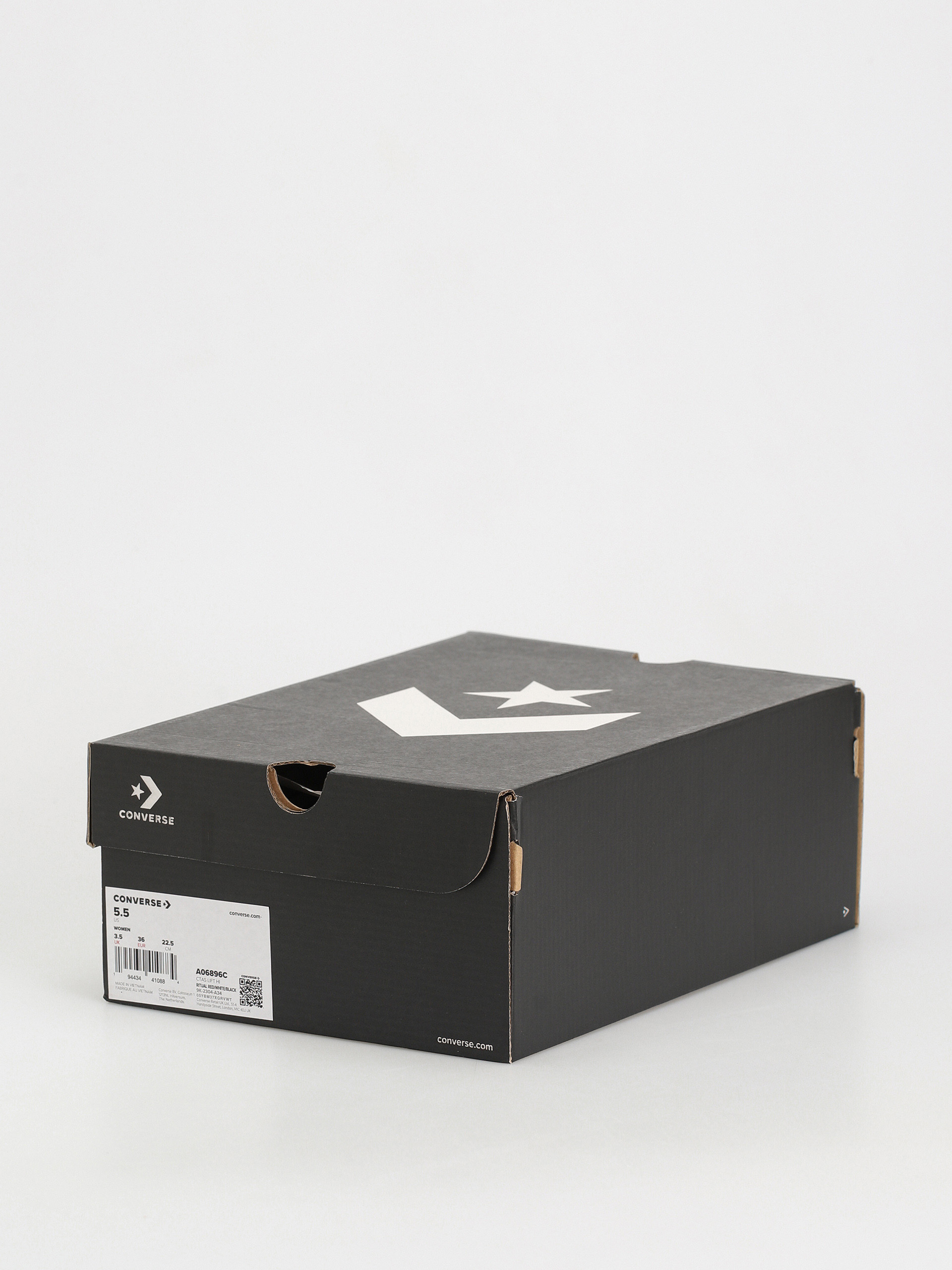 Converse Chuck Taylor All Star Lift Hi Tornacipők Wmn (ritual red/white/black)