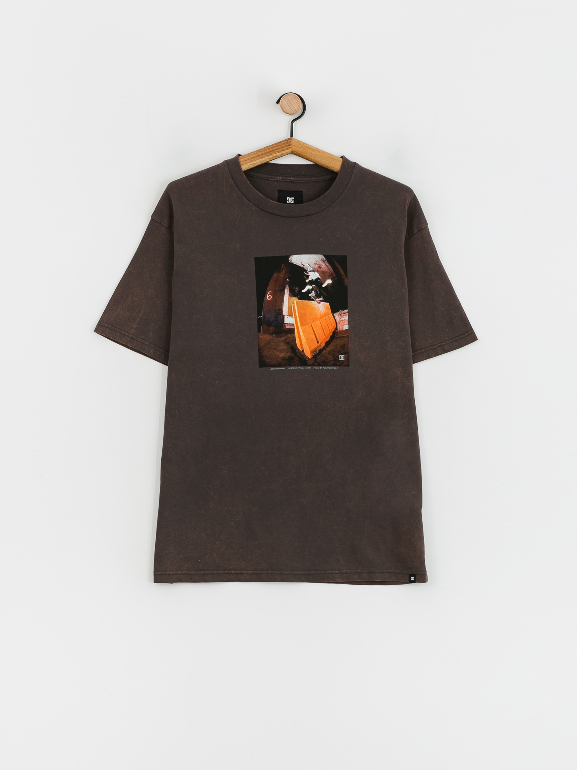 DC Heikkila Fs Noseblunt póló (pirate black rain wash)