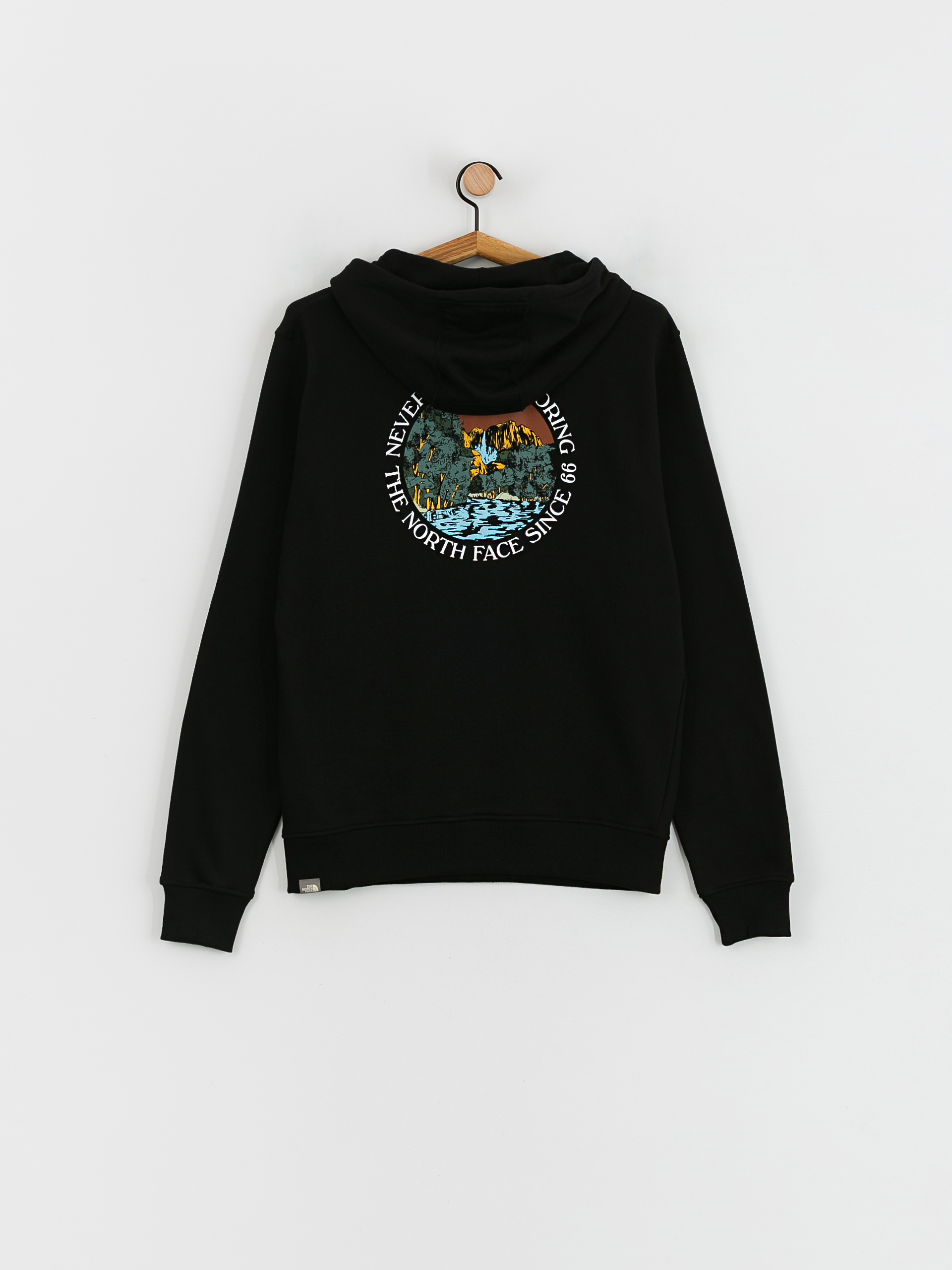 The North Face Seasonal Graphic HD Kapucnis pulóver (tnf black/brandy brown)