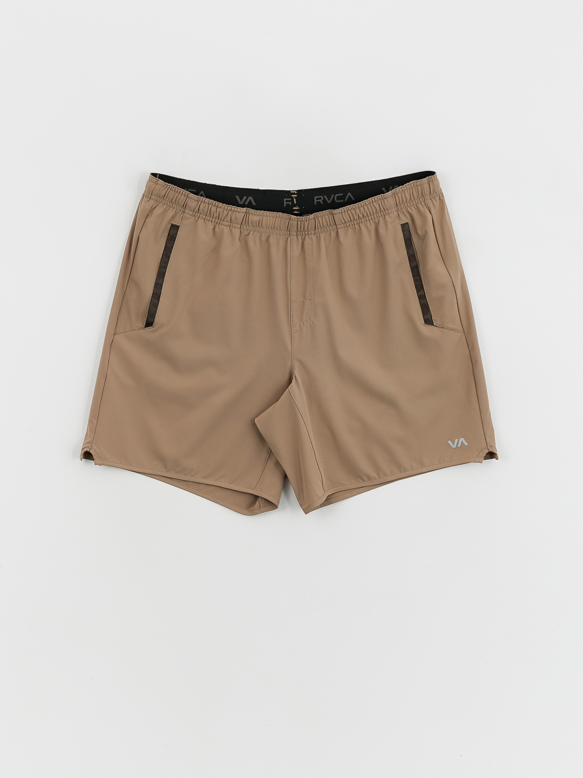 RVCA Yogger Stretch 17 Rövidnadrág (dark heather)