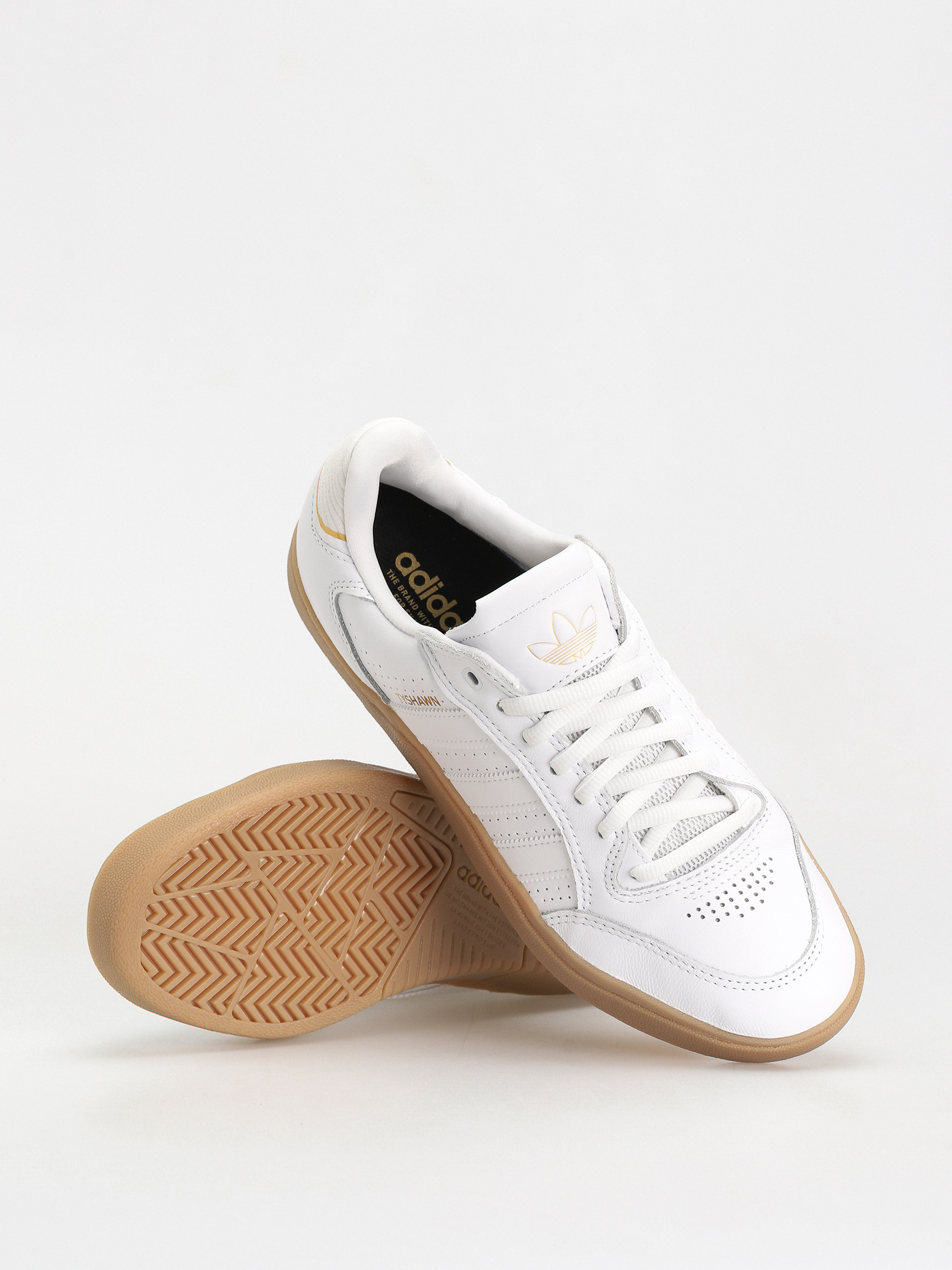 adidas Tyshawn Low Cipők (ftwwht/ftwwht/gum4)