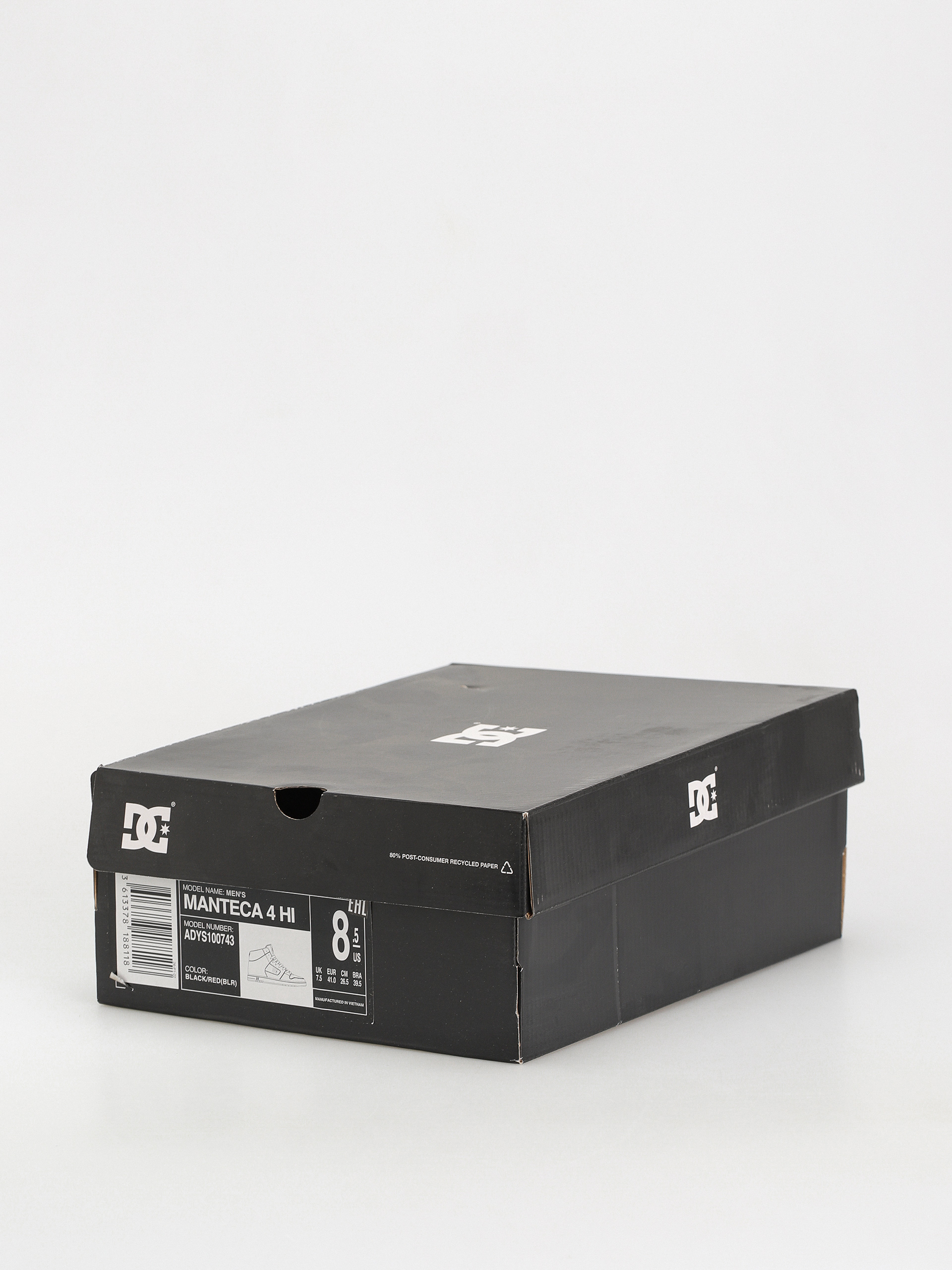 DC Manteca 4 Hi Cipők (black/red)