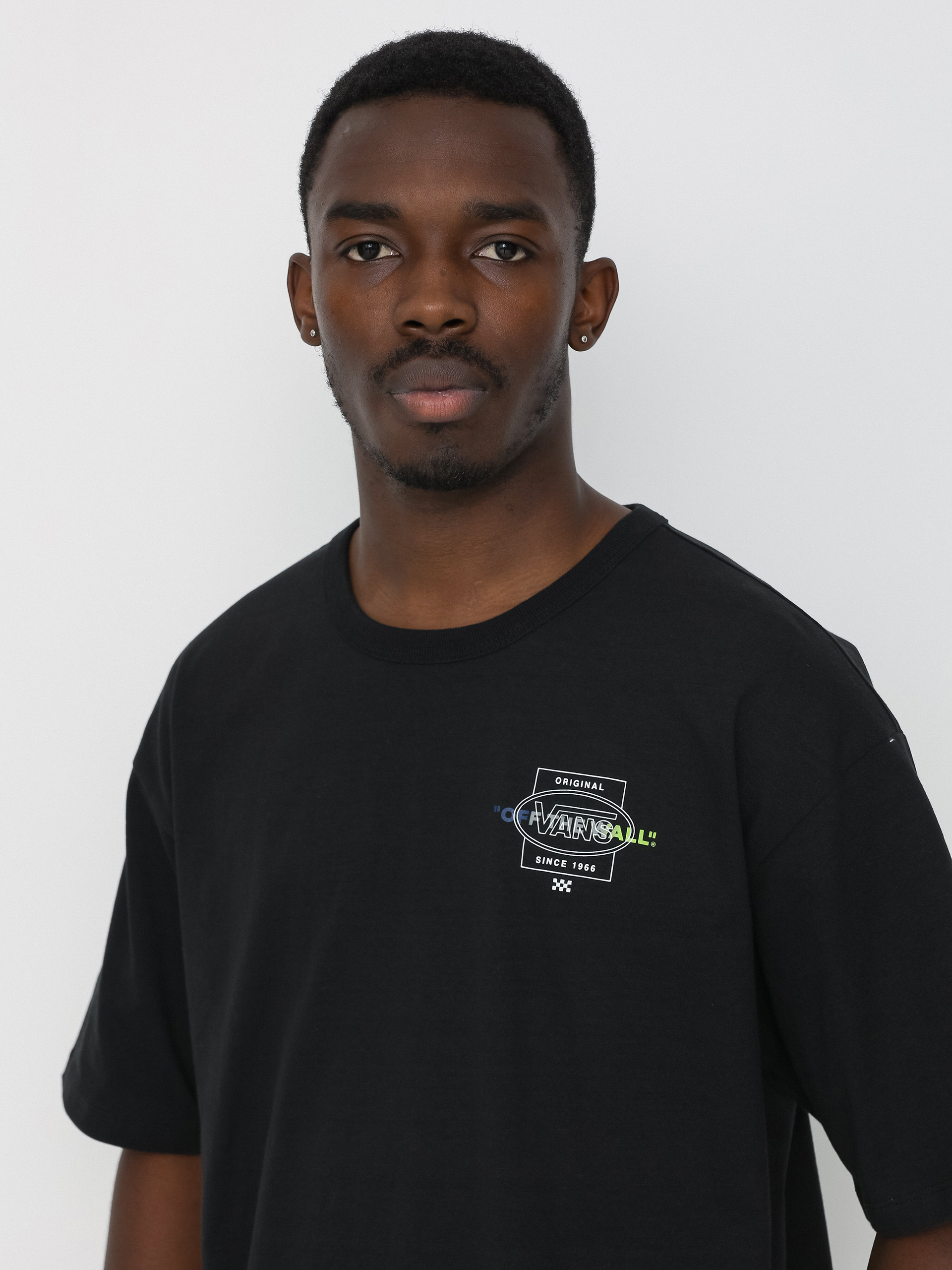 Vans Off The Wall Repeat Dna Logo póló (black)