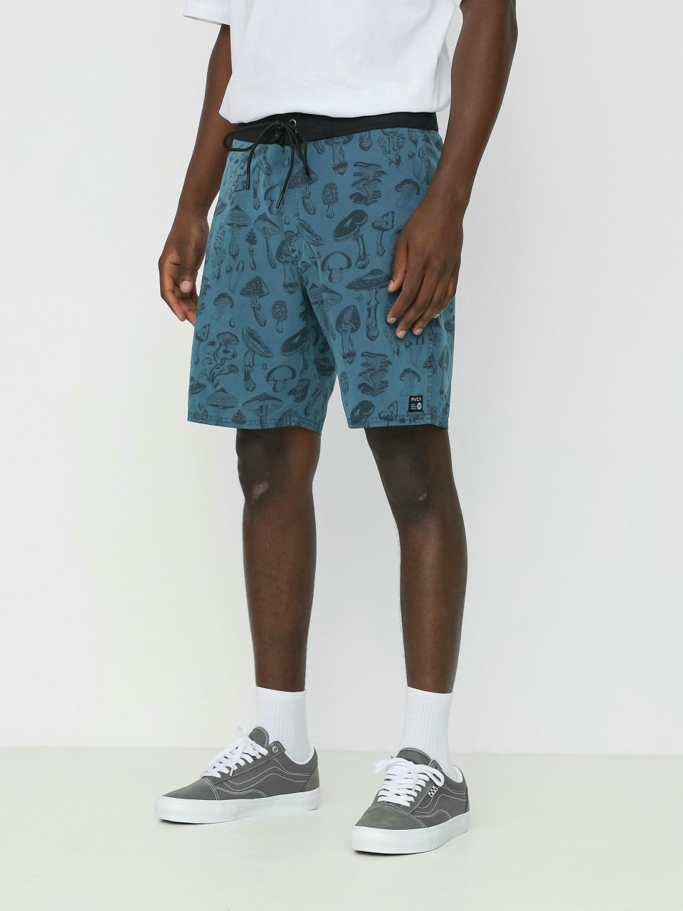 RVCA Mushy Trunk Boardshort (mallard blue/solid)