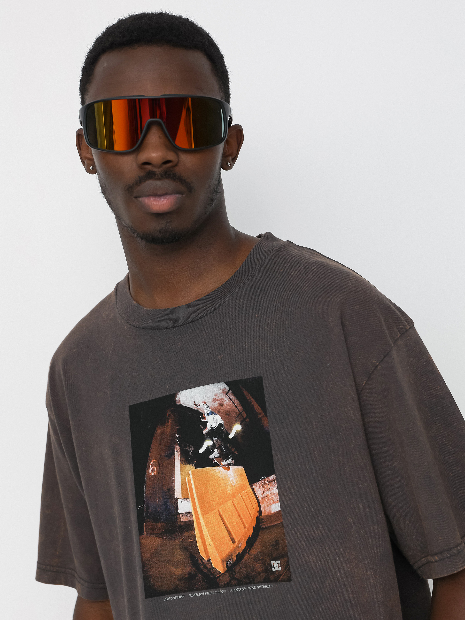 DC Heikkila Fs Noseblunt póló (pirate black rain wash)