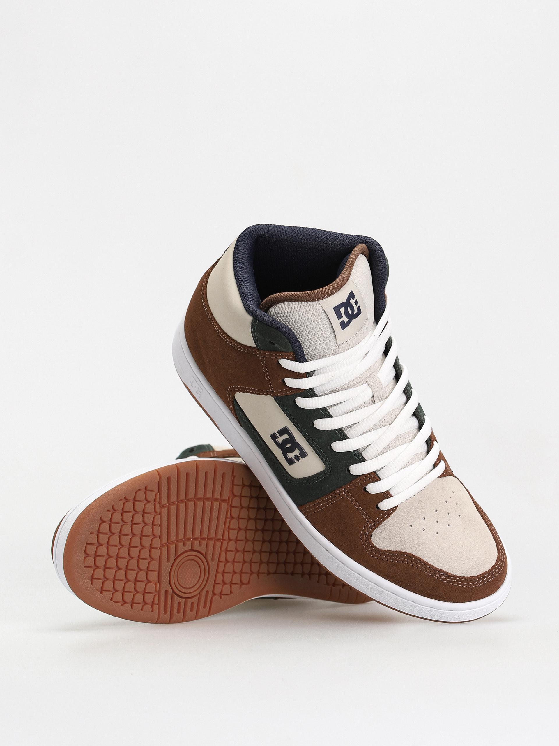 DC Manteca 4 Hi S Cipők (brown/brown/green)