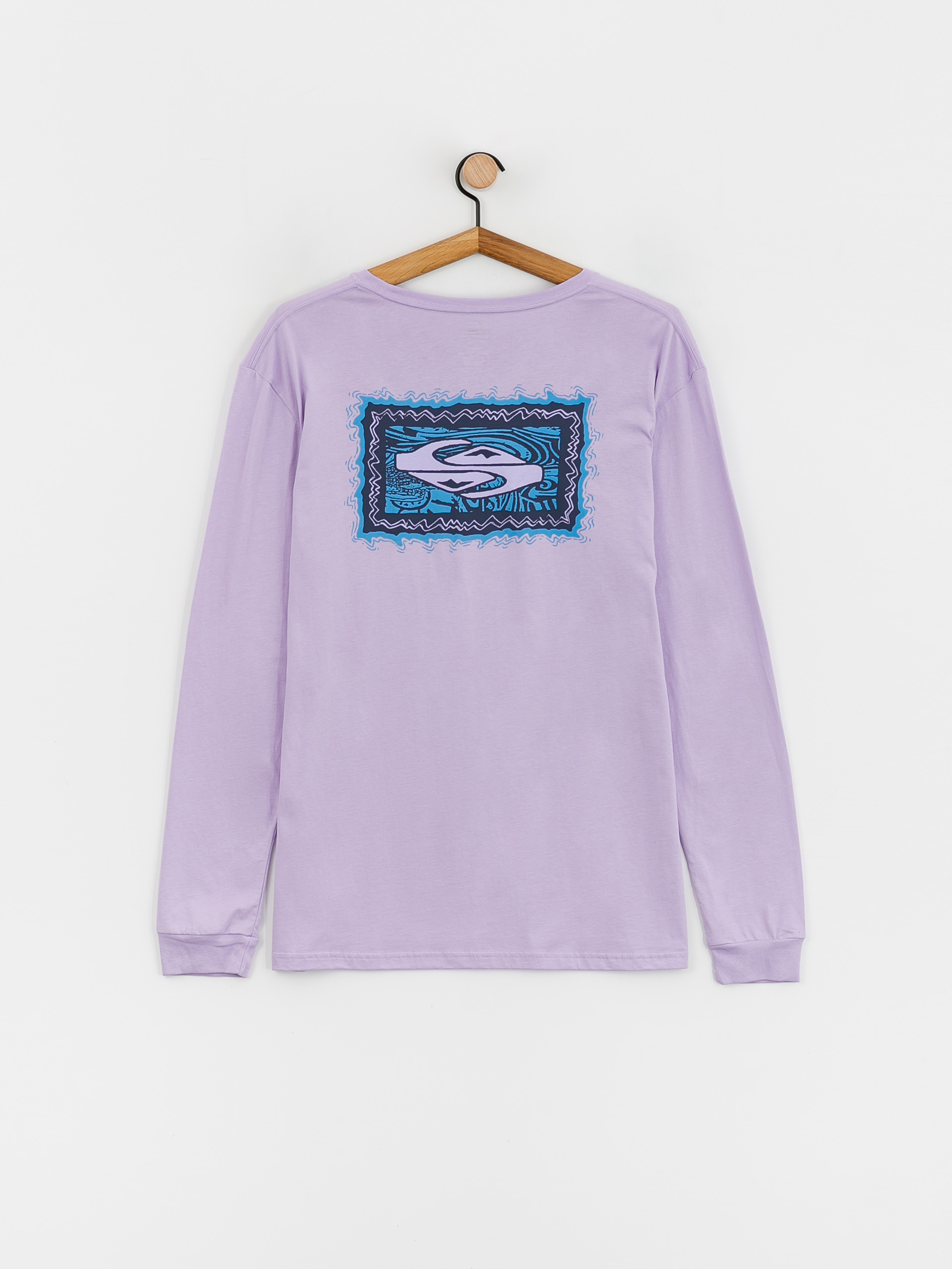 Quiksilver Taking Roots Hosszú ujjú felső (purple rose)
