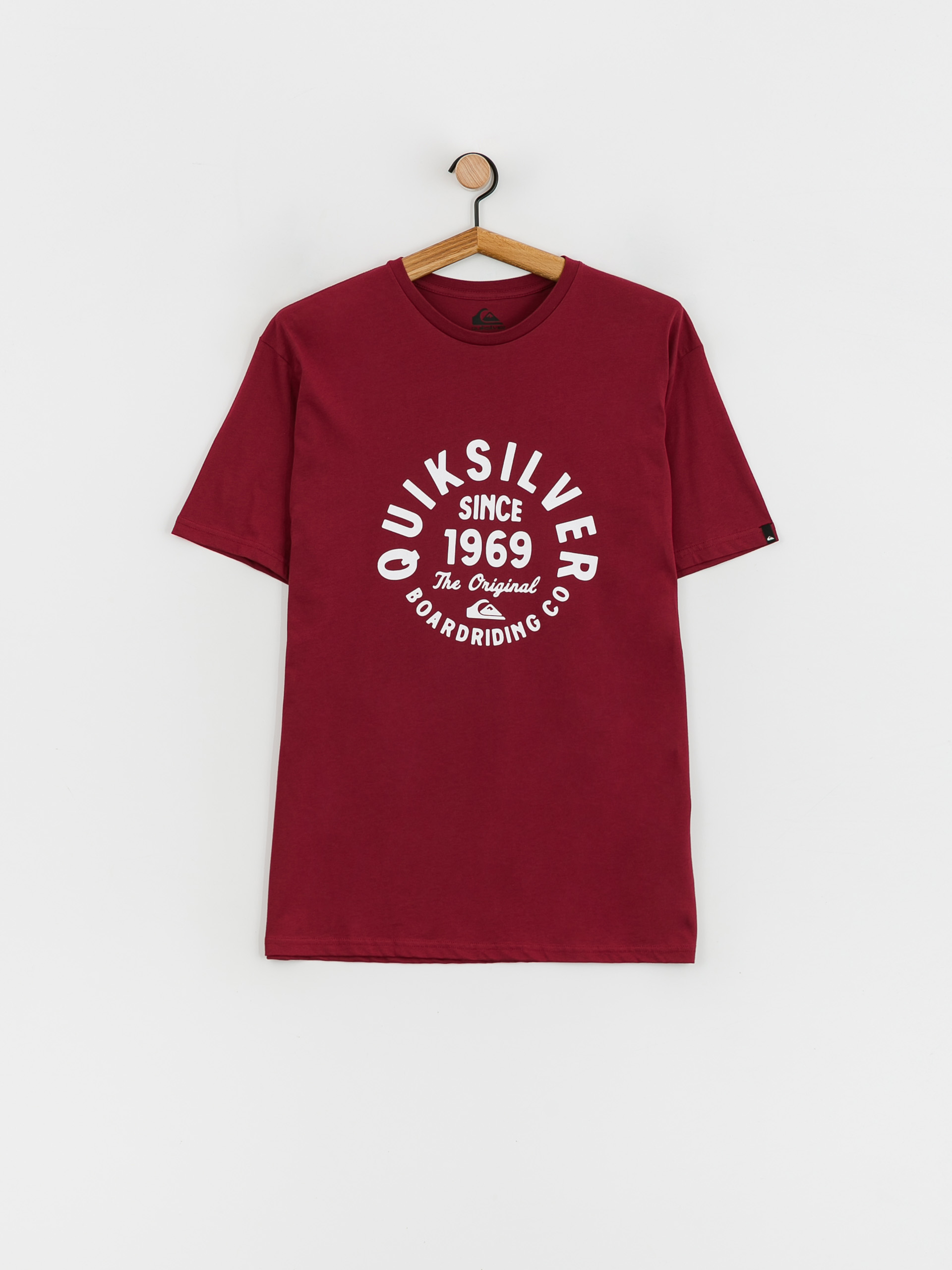 Quiksilver Circled Script Front póló (tibetan red)