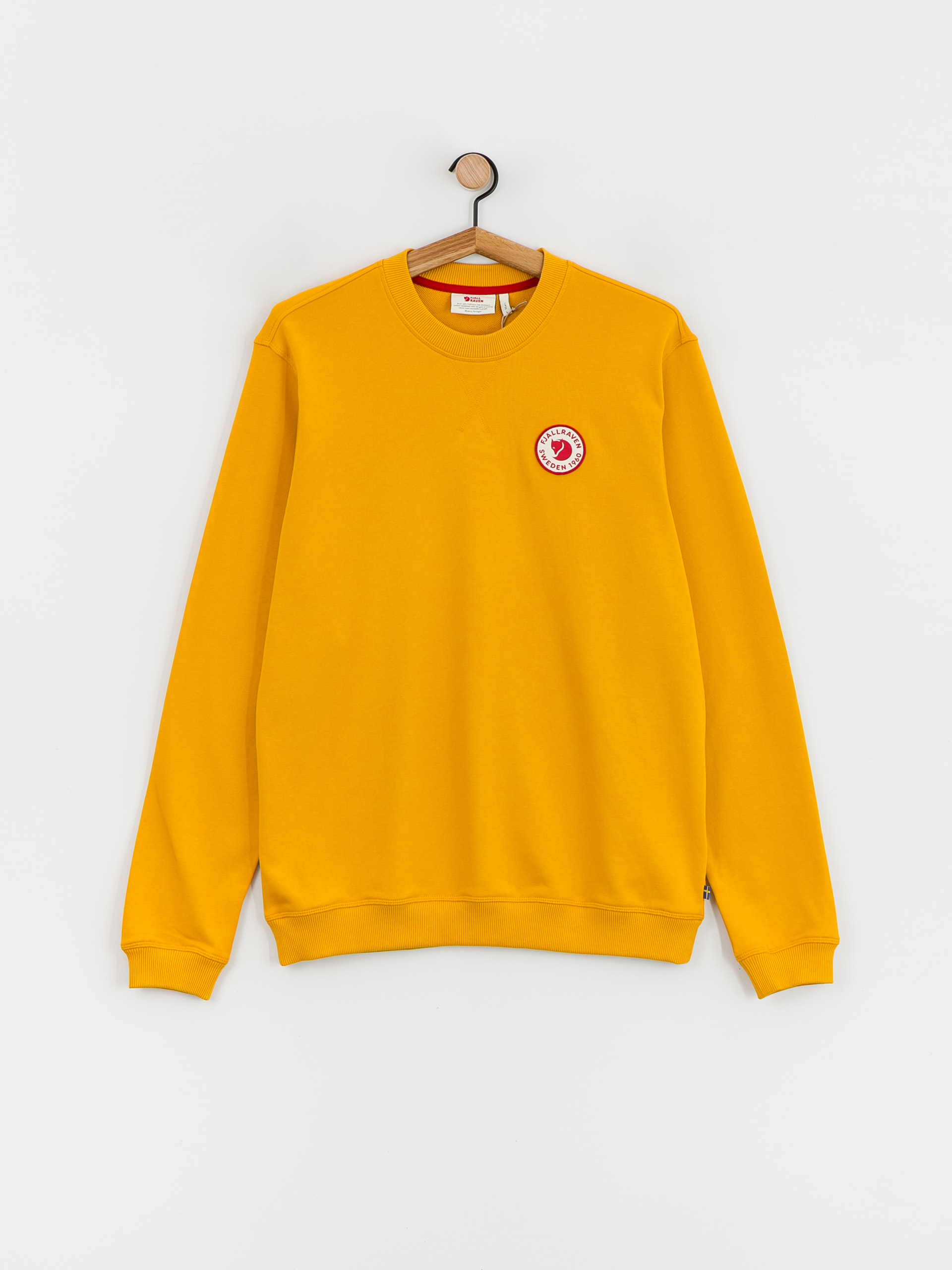 Fjallraven 1960 Logo Badge Pulóver (mustard yellow)