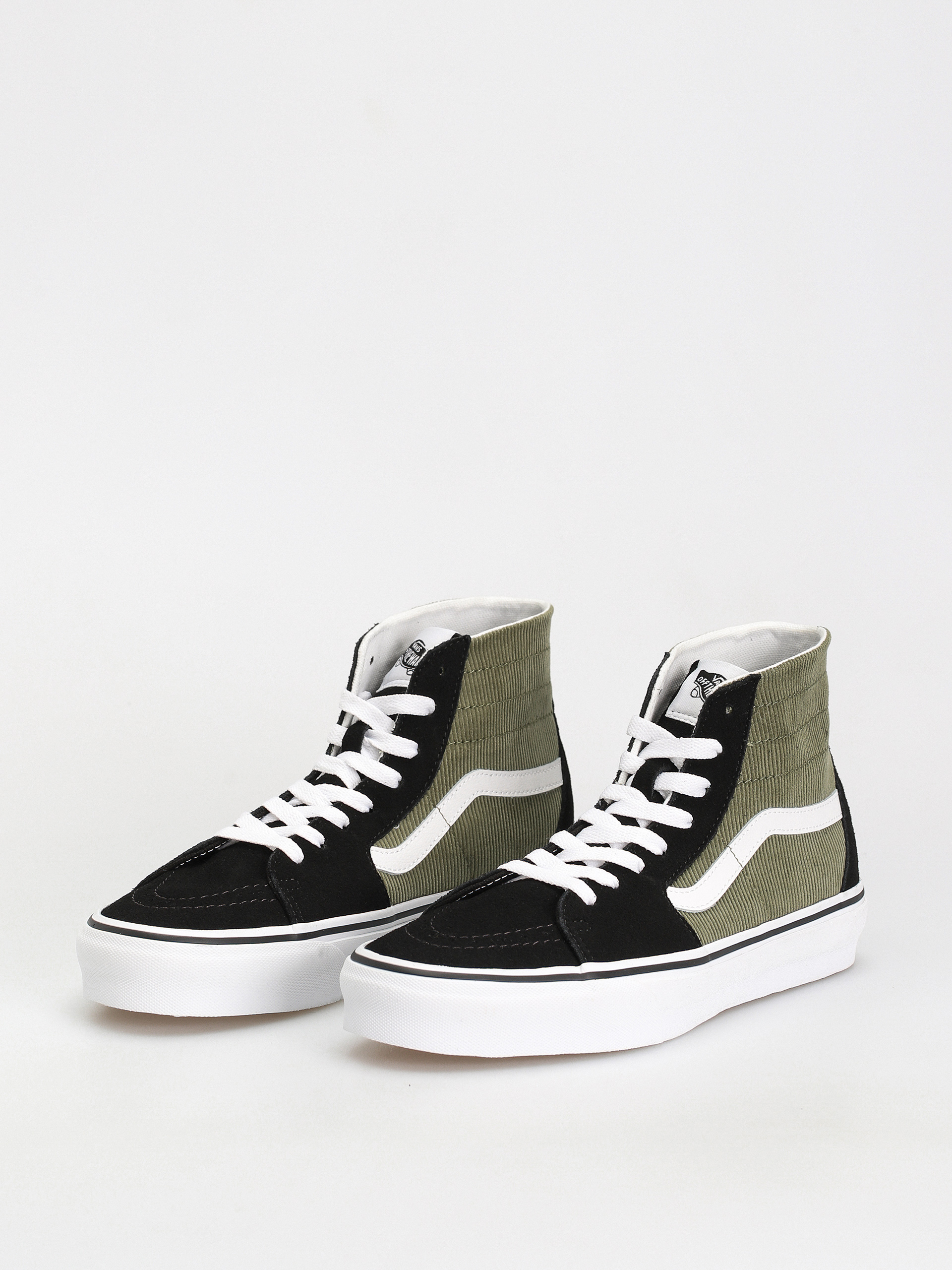 Vans Sk8 Hi Tapered Cipők (mini cord green)