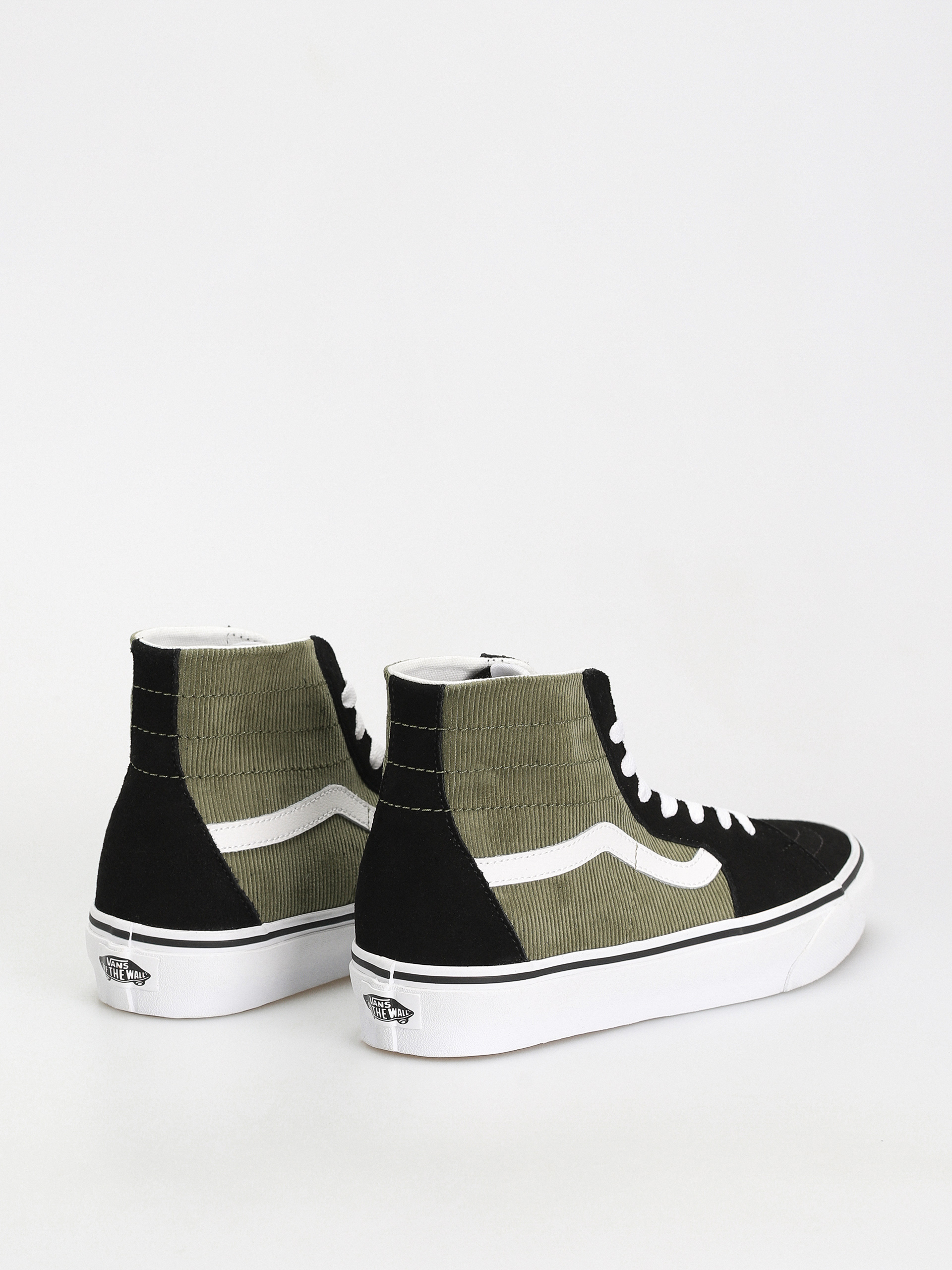 Vans Sk8 Hi Tapered Cipők (mini cord green)