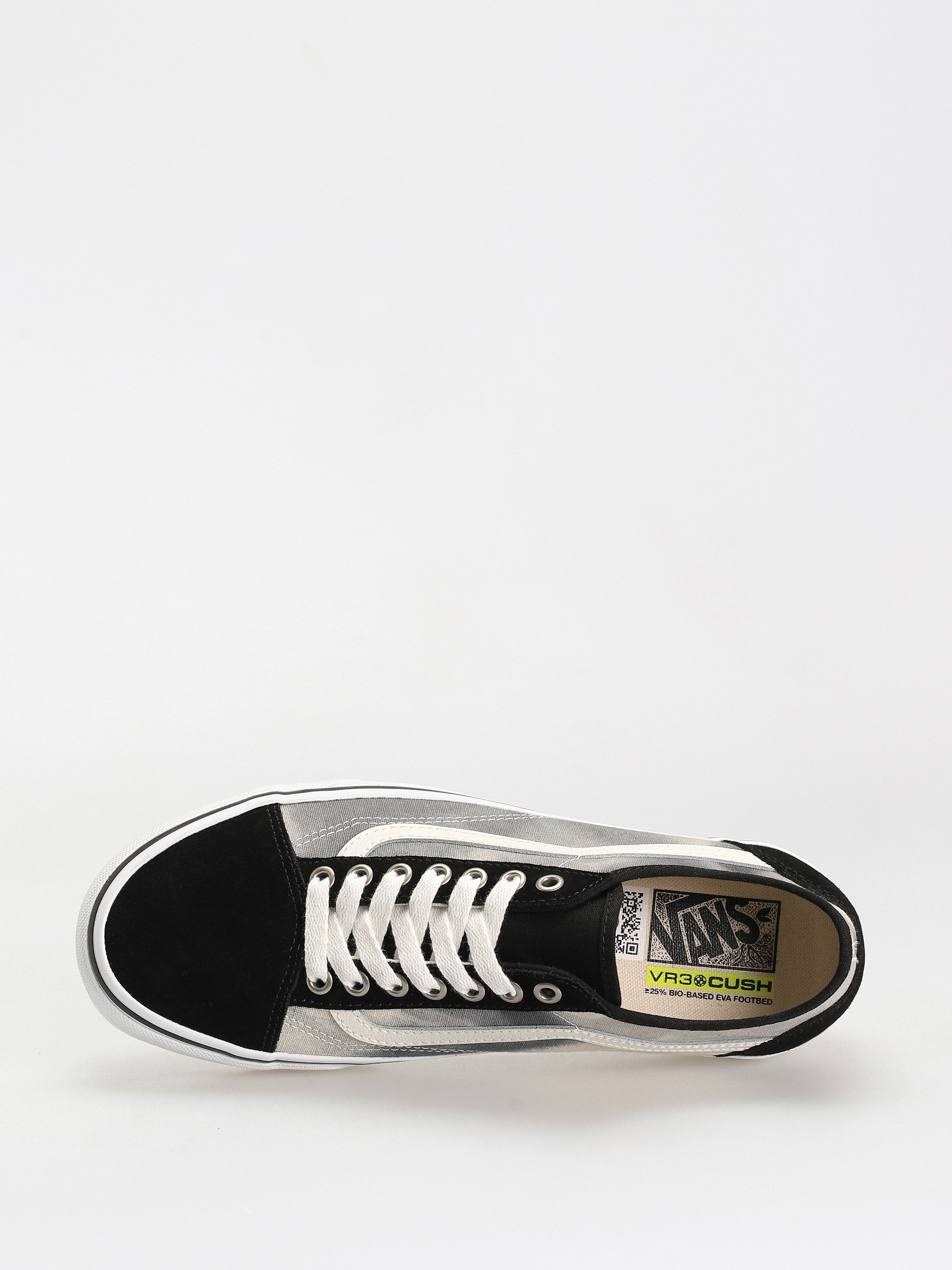 Vans Old Skool Tapered Vr3 Cipők (bleach wash black)