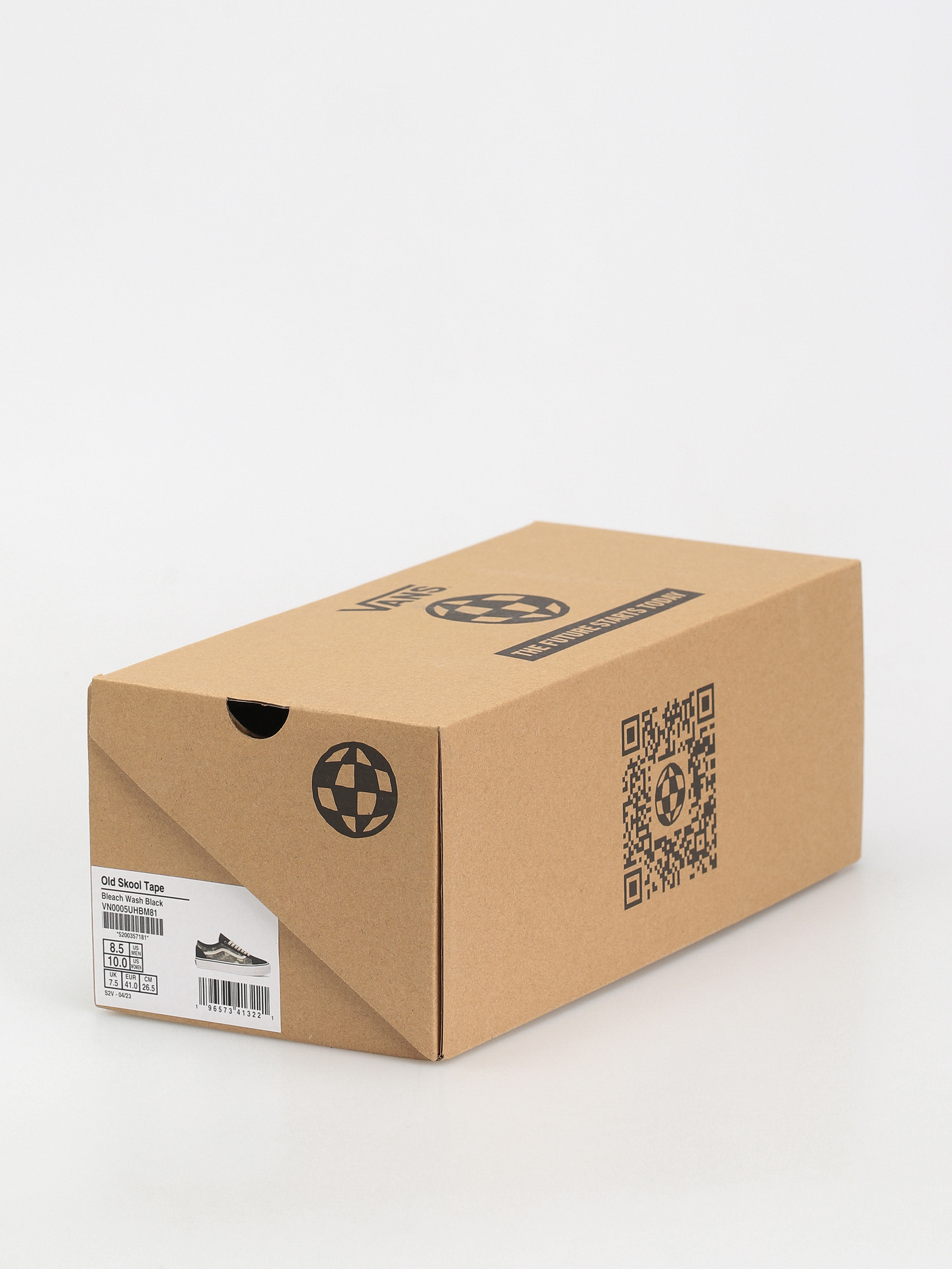 Vans Old Skool Tapered Vr3 Cipők (bleach wash black)