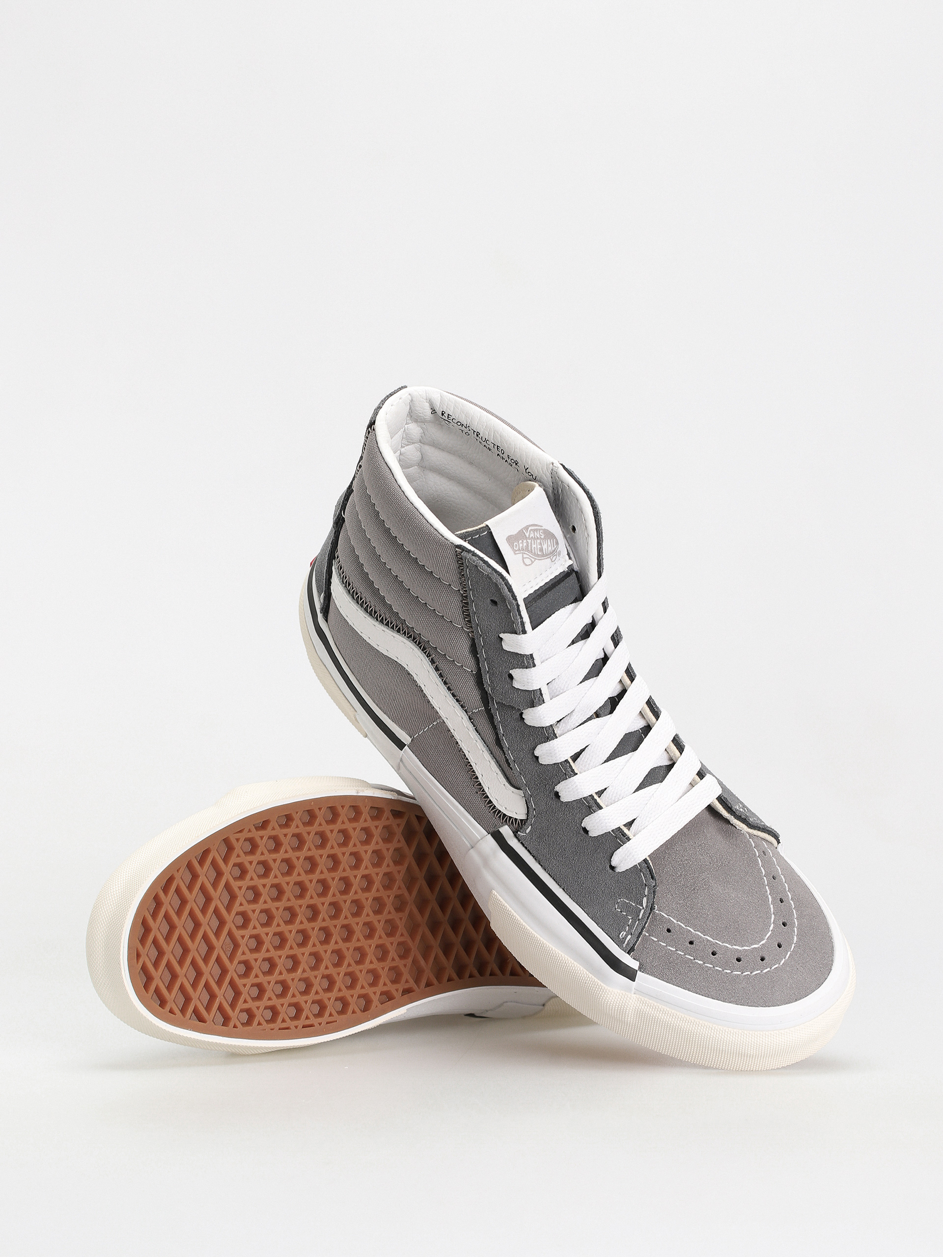 Vans Sk8 Hi Reconstruct Cipők (grey)