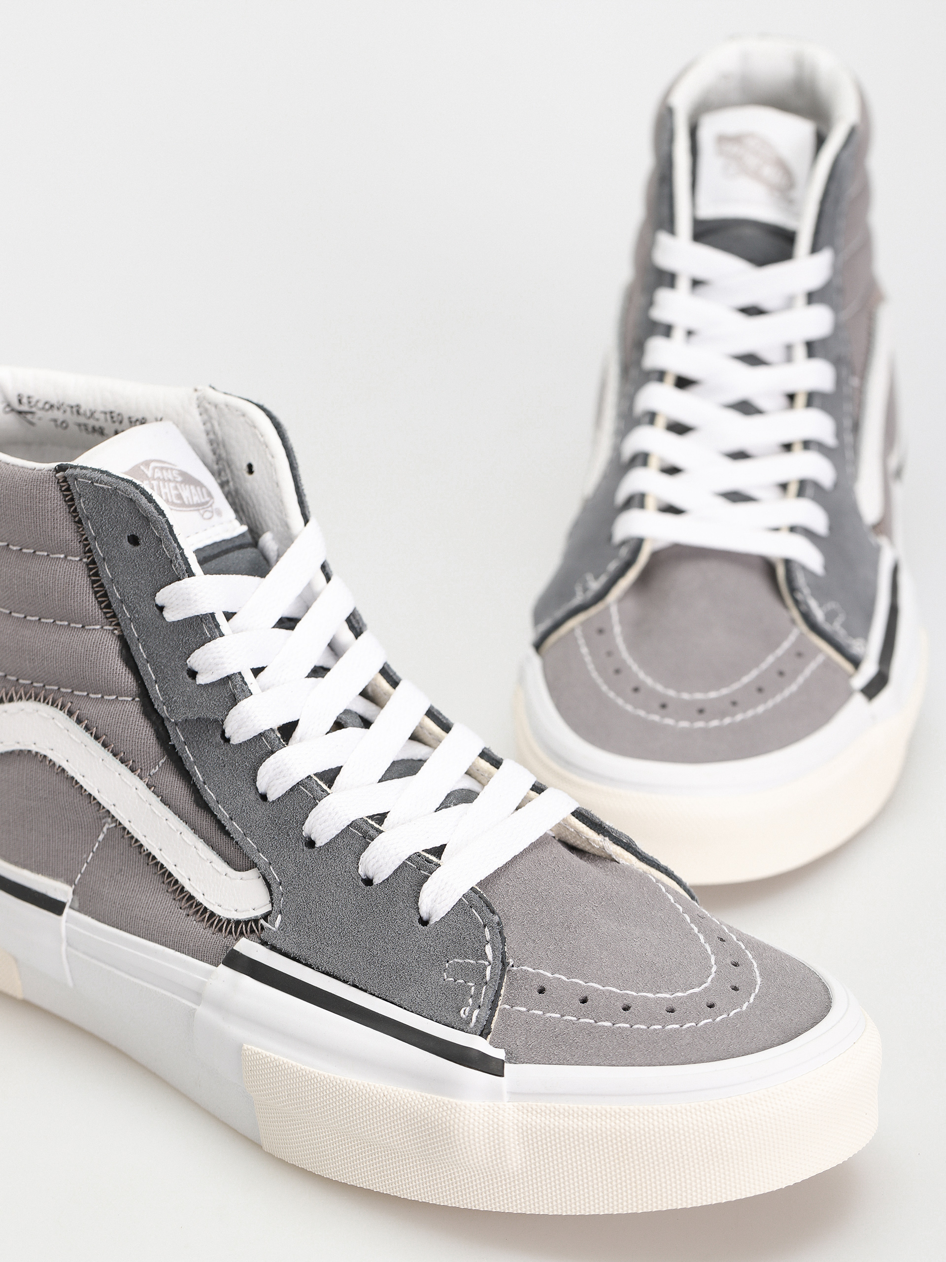 Vans Sk8 Hi Reconstruct Cipők (grey)