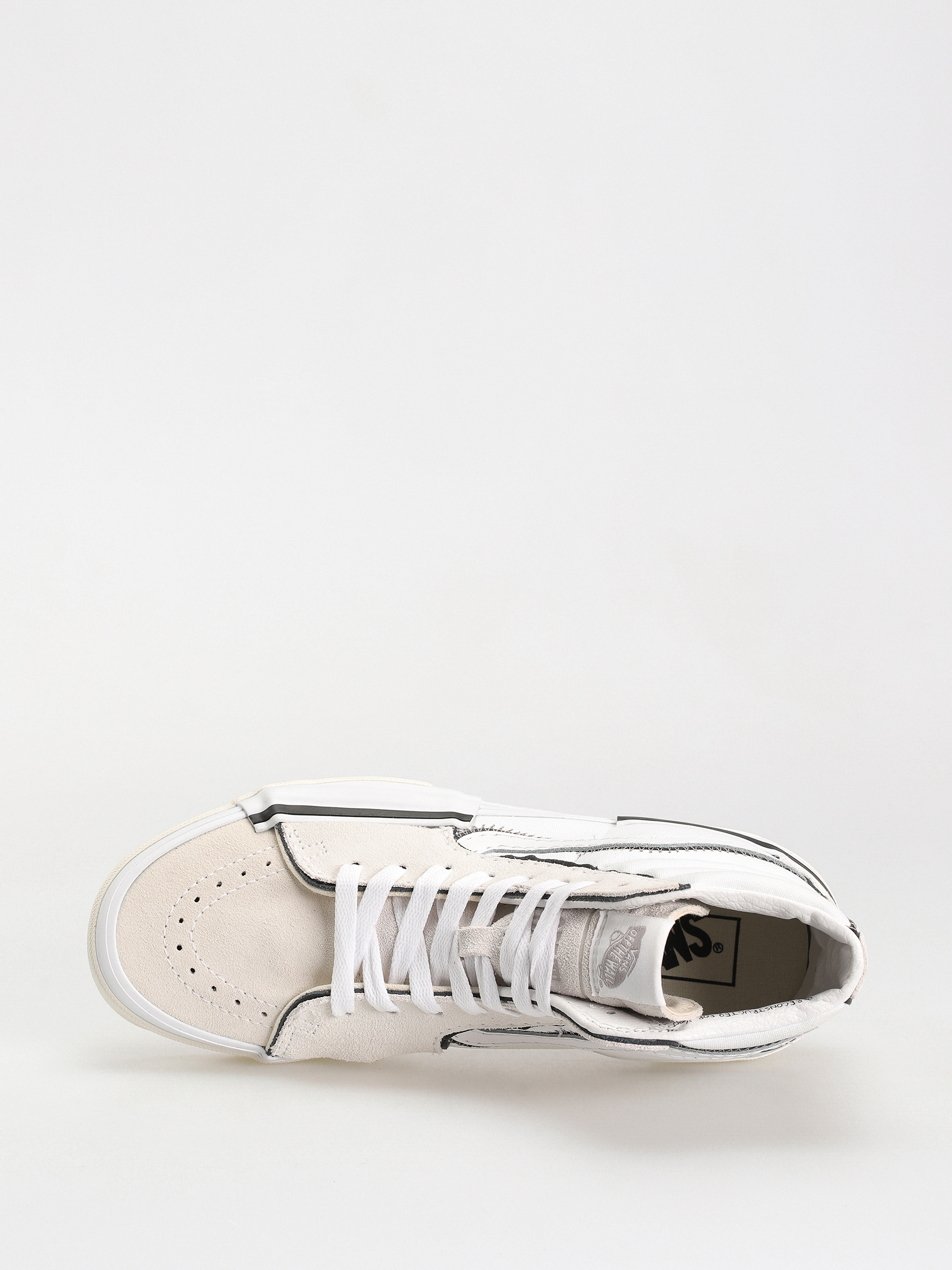 Vans Sk8 Hi Reconstruct Cipők (true white)